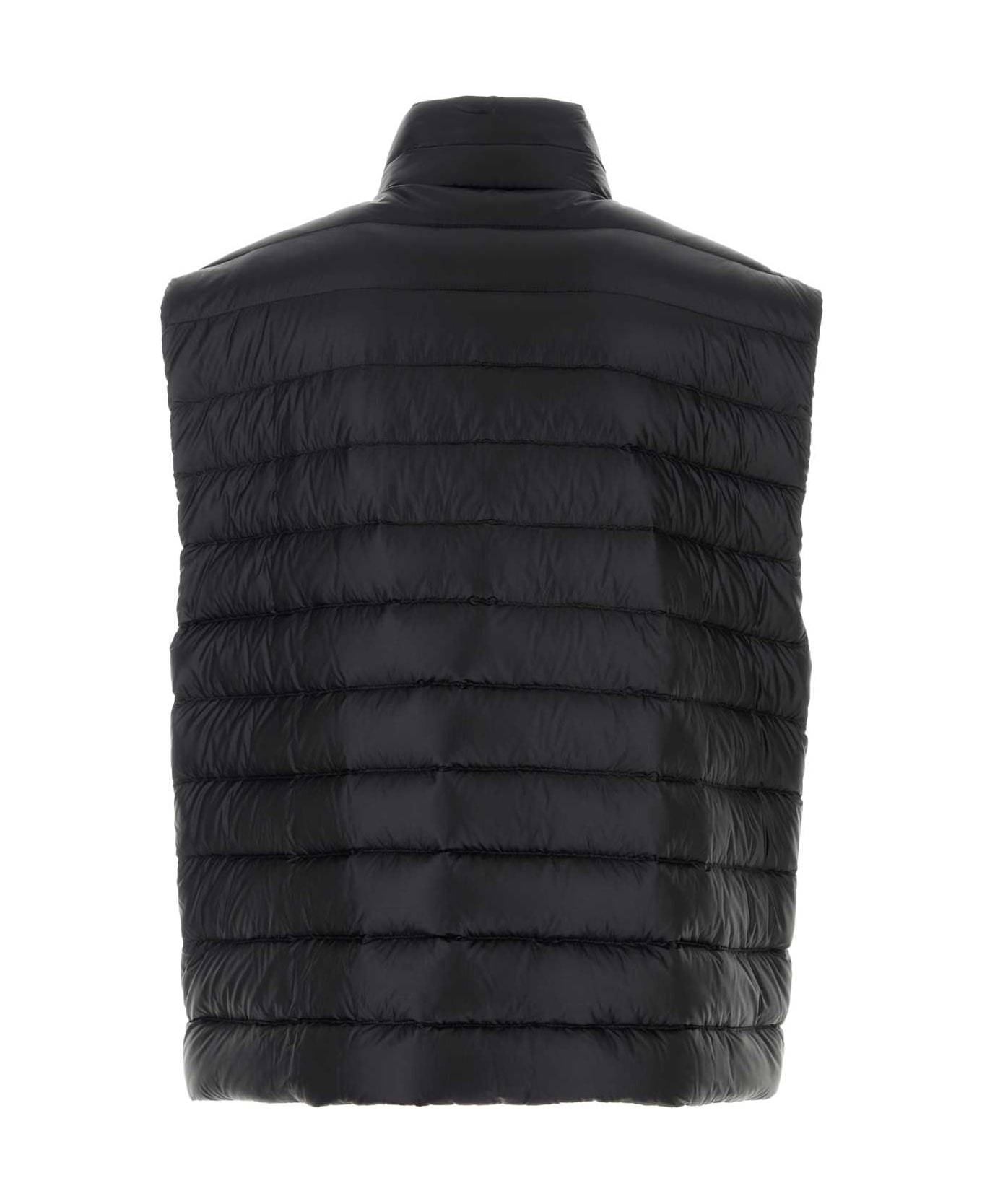 Jil Sander Black Nylon Down Jacket - 001