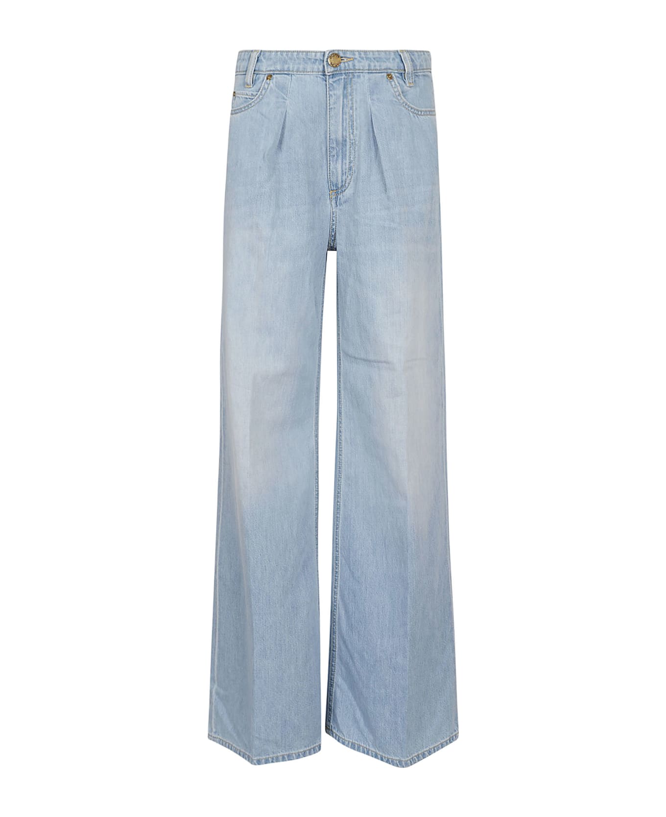 ピンコ レディース デニムパンツ ボトムス Jeans Blue 限定価格セール