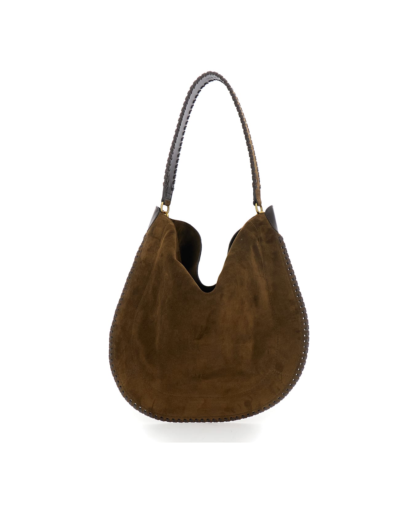 Isabel Marant Oskan Hobo Soft-gz - Brown