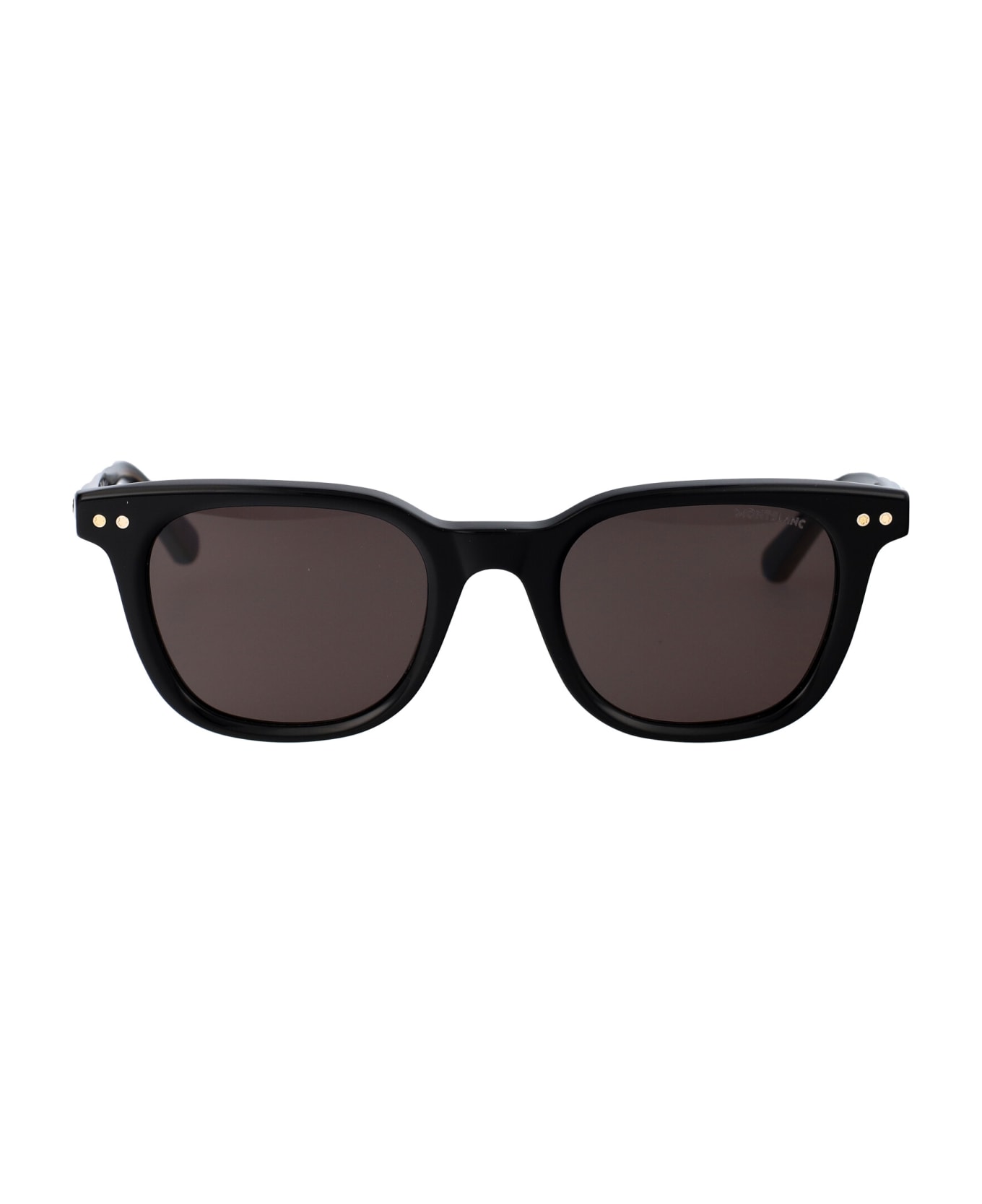 Montblanc Mb0320s Sunglasses - 001 BLACK BLACK GREY