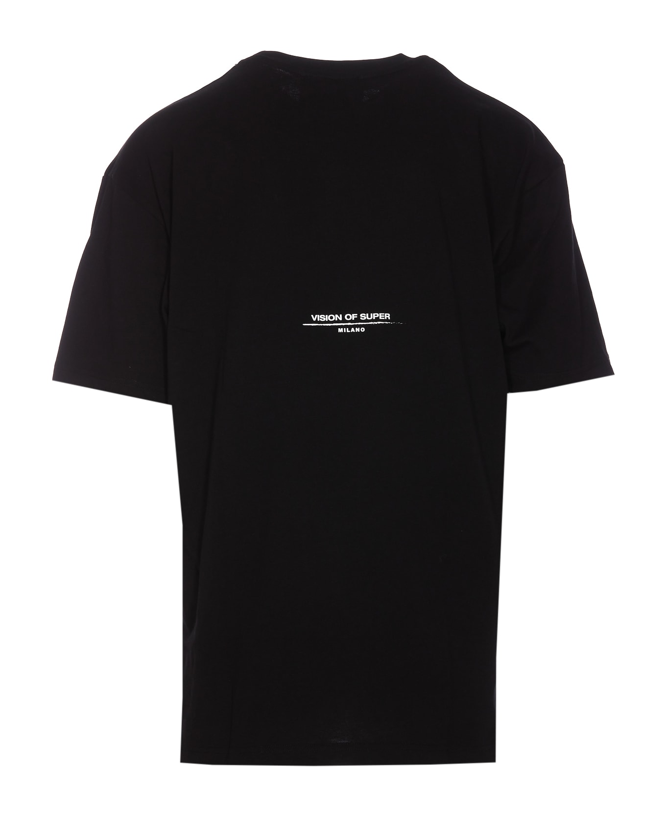 Vision of Super Flame Logo T-shirt - Black