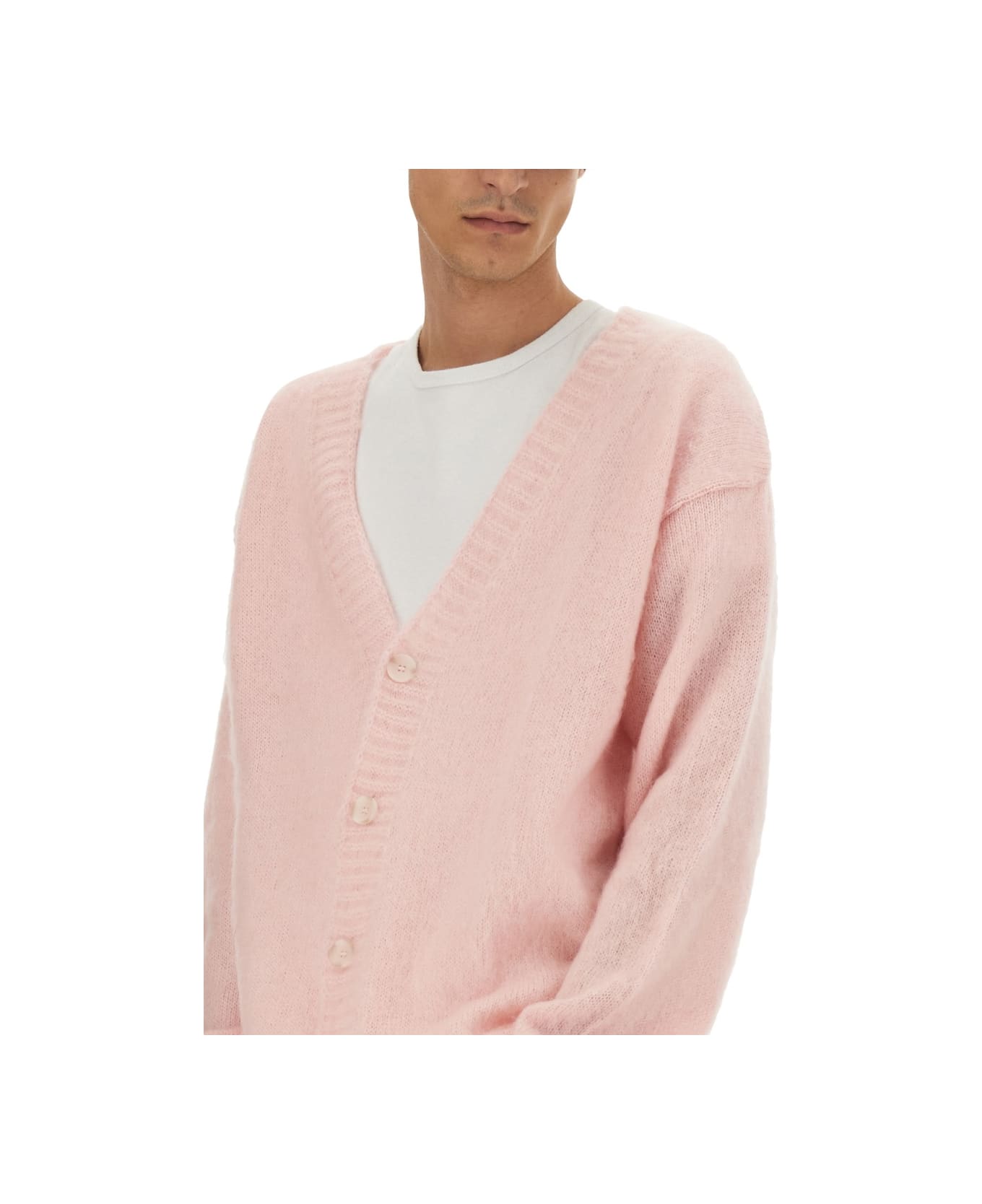 Family First Milano Mohair Cardigan - PINK