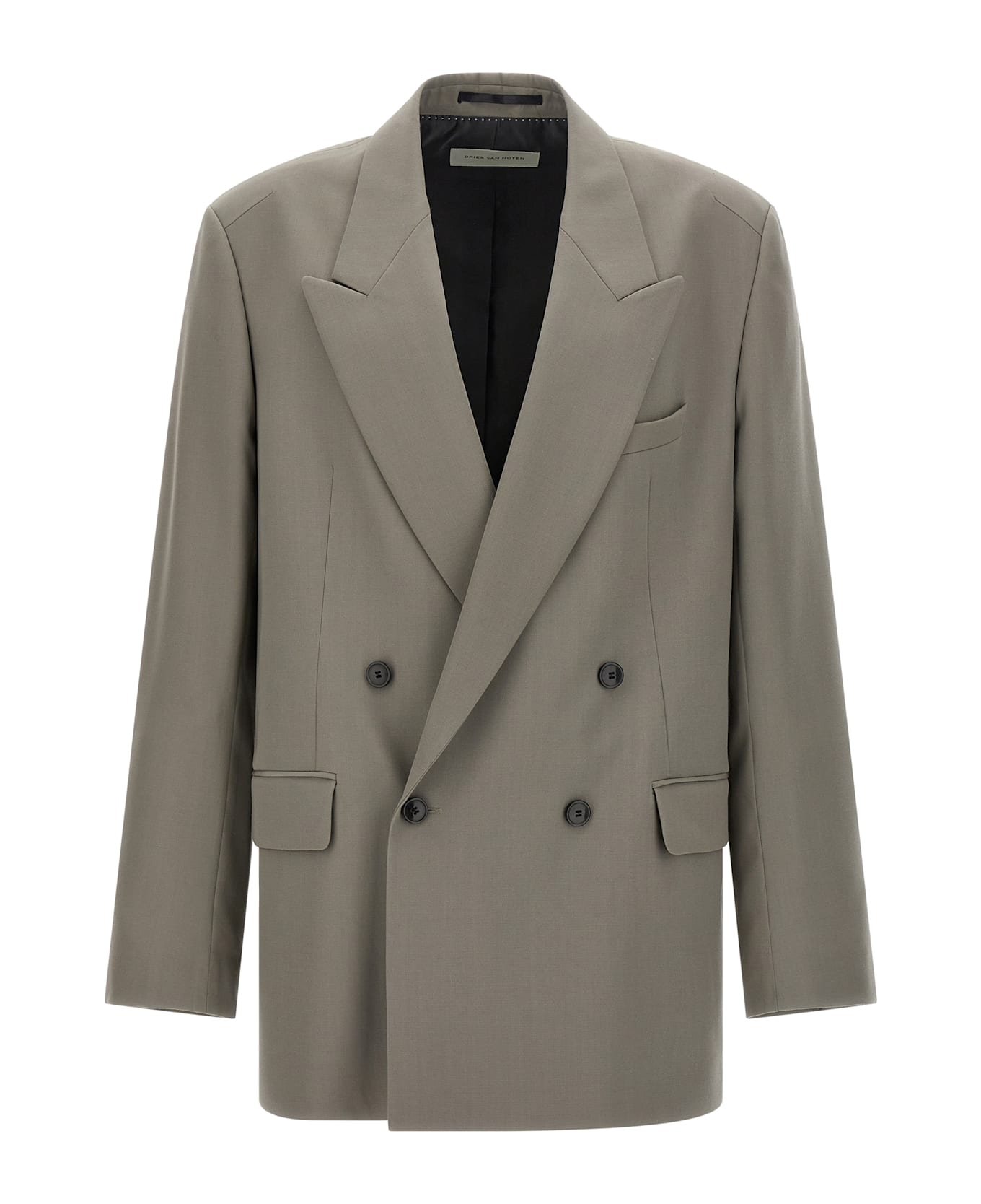 Dries Van Noten 
bishop
 Blazer - Gray