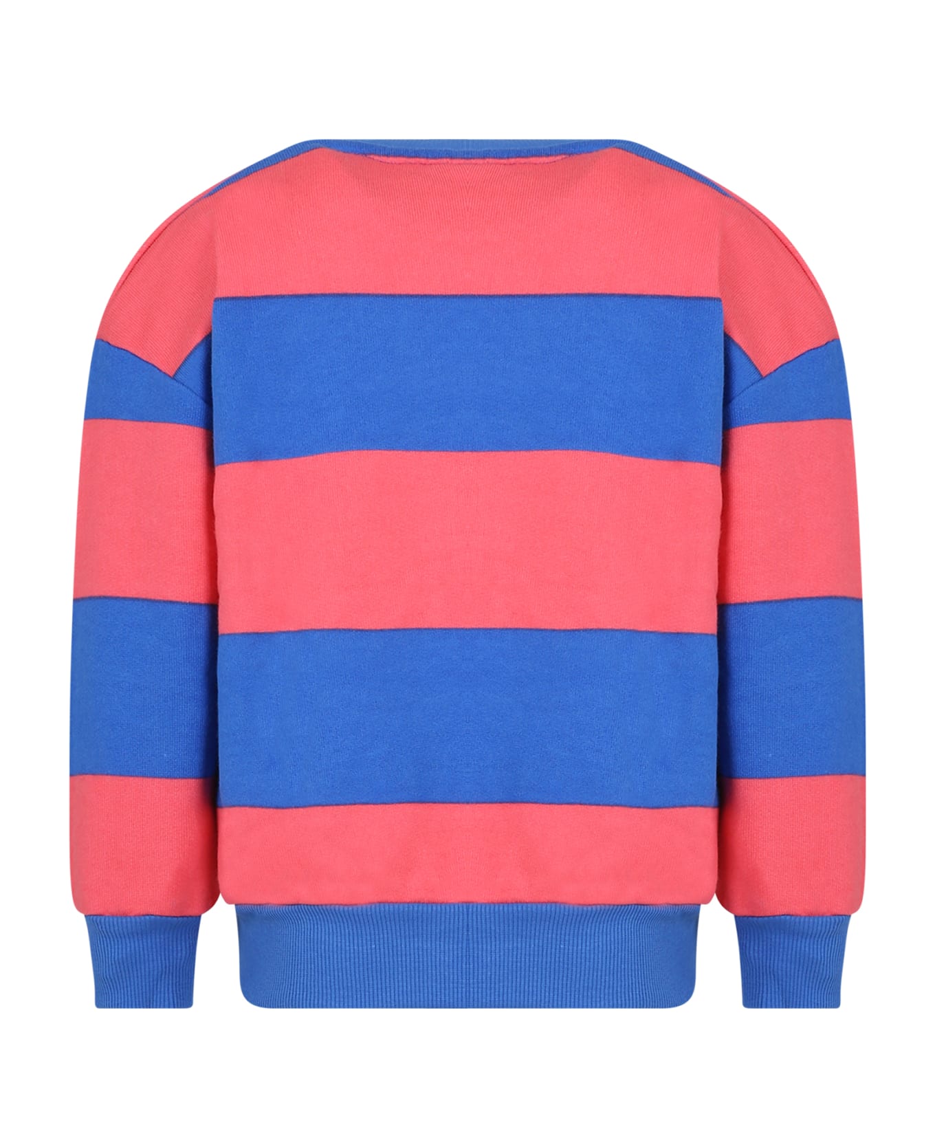 Mini Rodini Color-block Sweatshirt For Girl - Multicolor