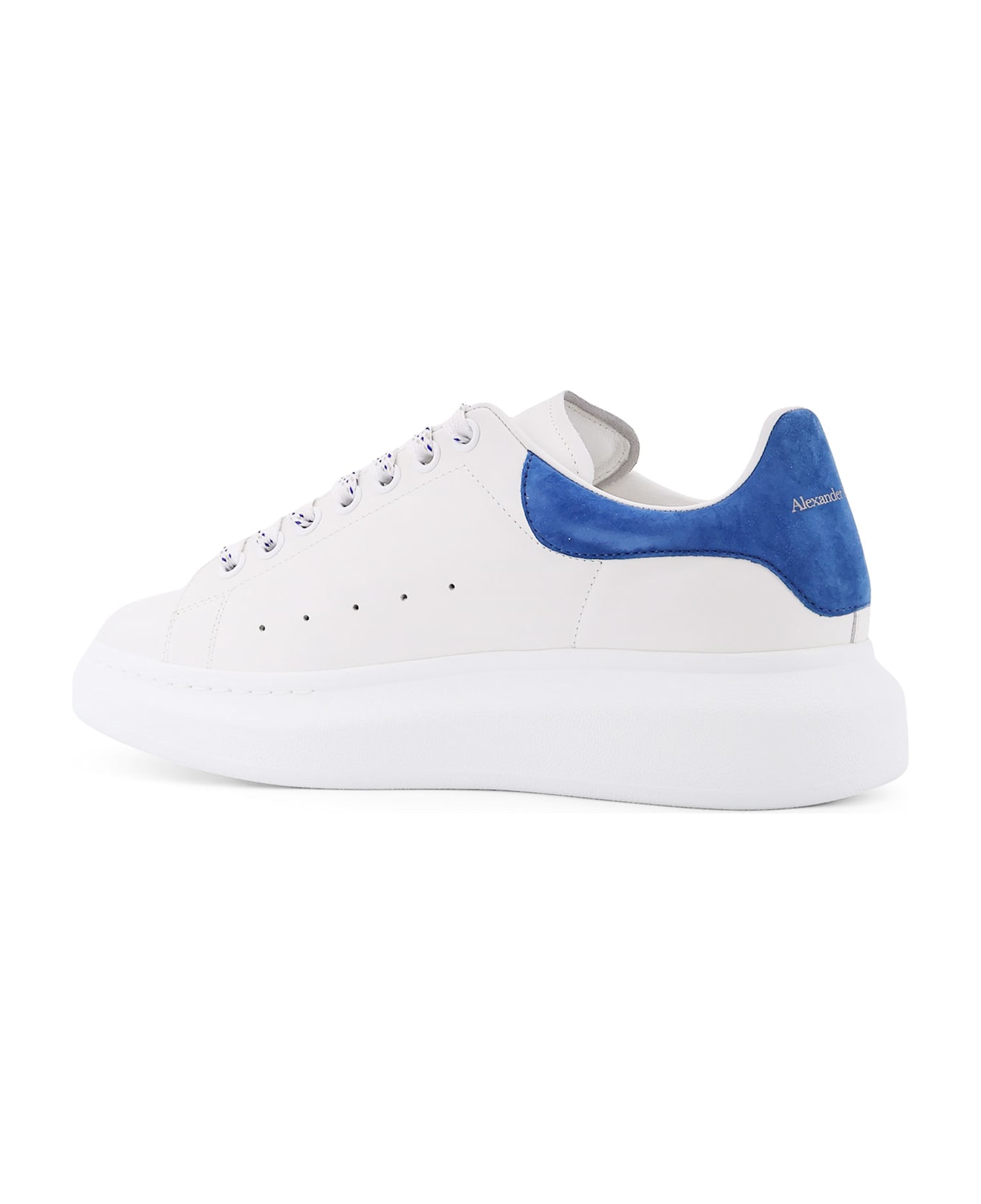 Alexander McQueen Leather Sneakers - White