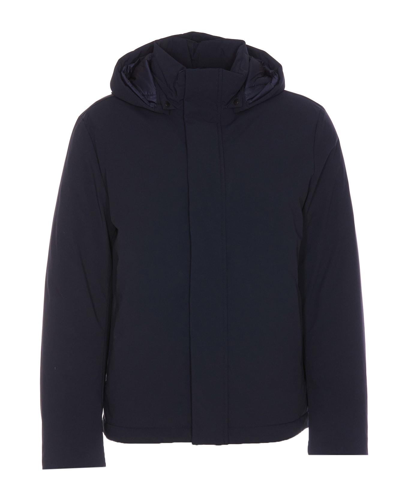 Woolrich Stretch Heavy Jacket - MELTON BLUE