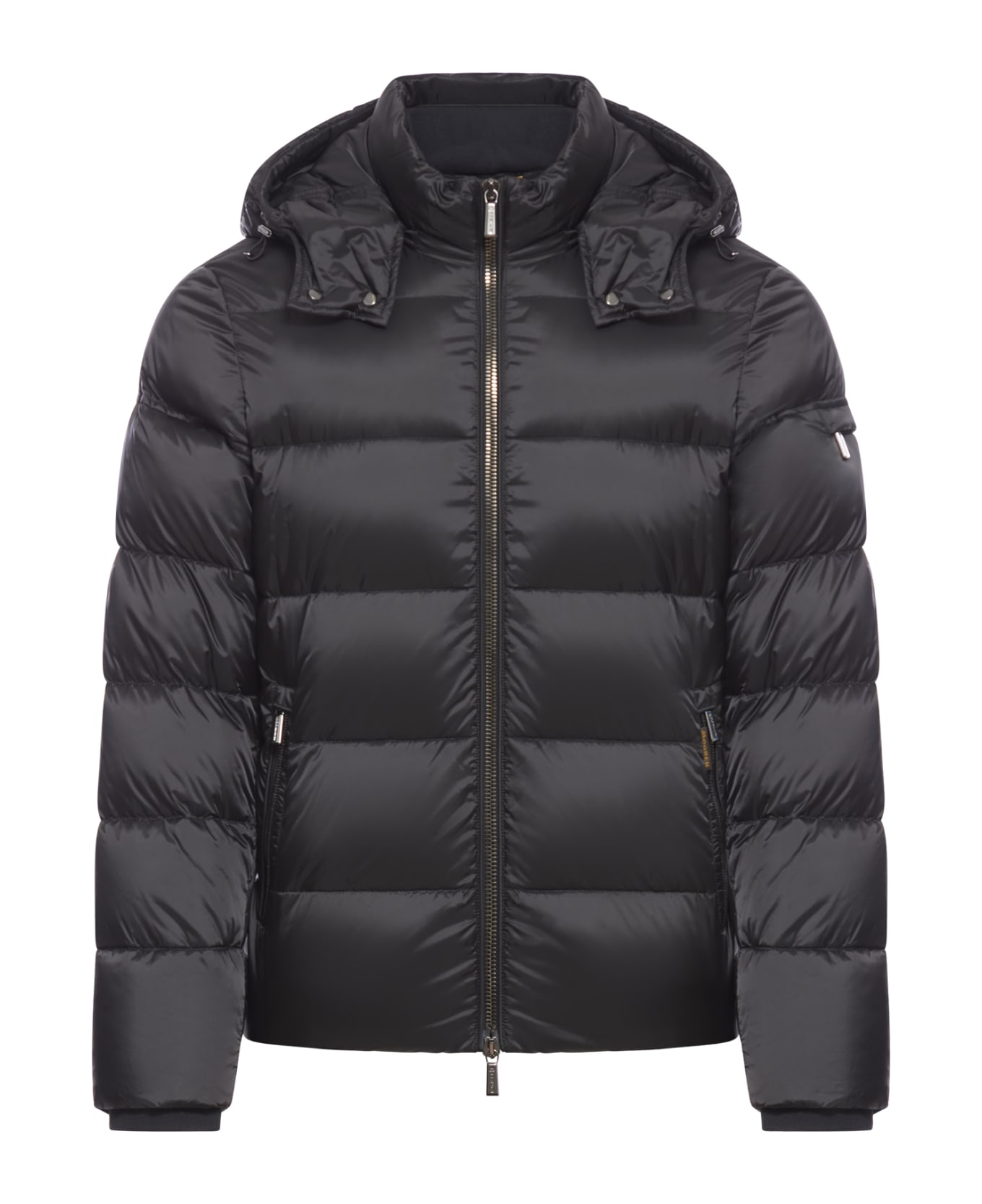 Moorer Down Jacket With Zip - Black