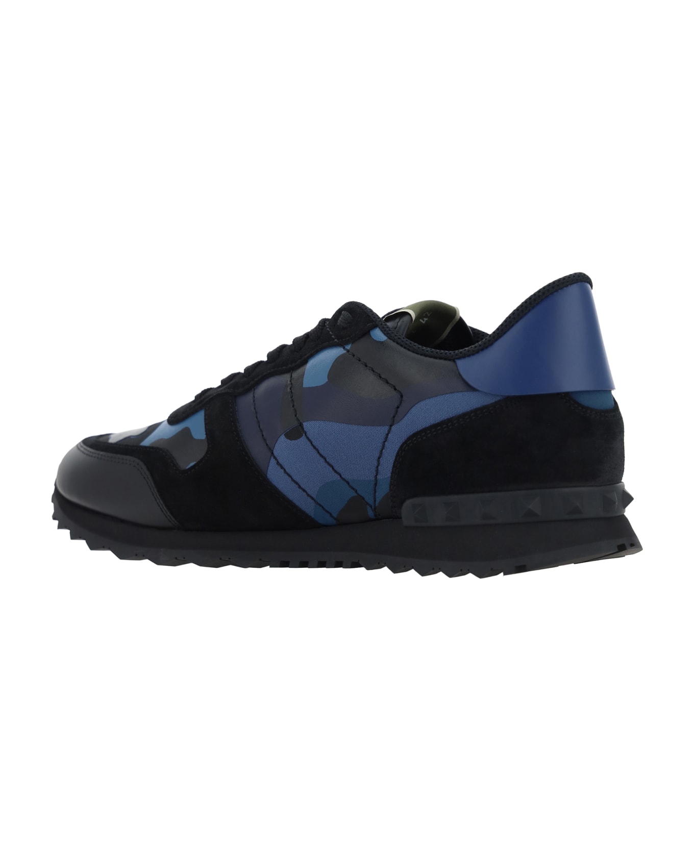 Valentino Garavani Rockrunner Sneakers - Bluette-marine/nero/nero-new Baltiq
