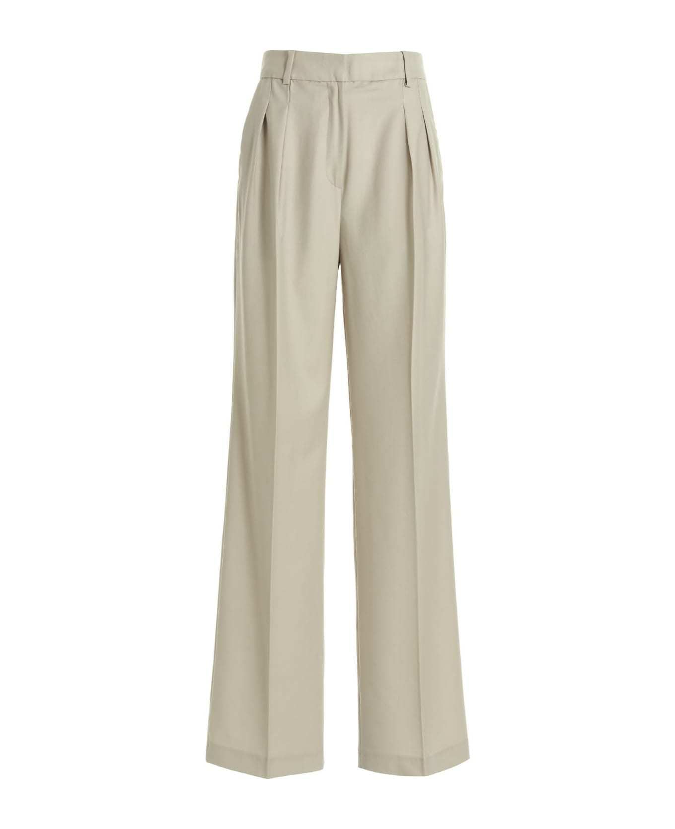 Loulou Studio Pantalone 'sbiru' - Beige