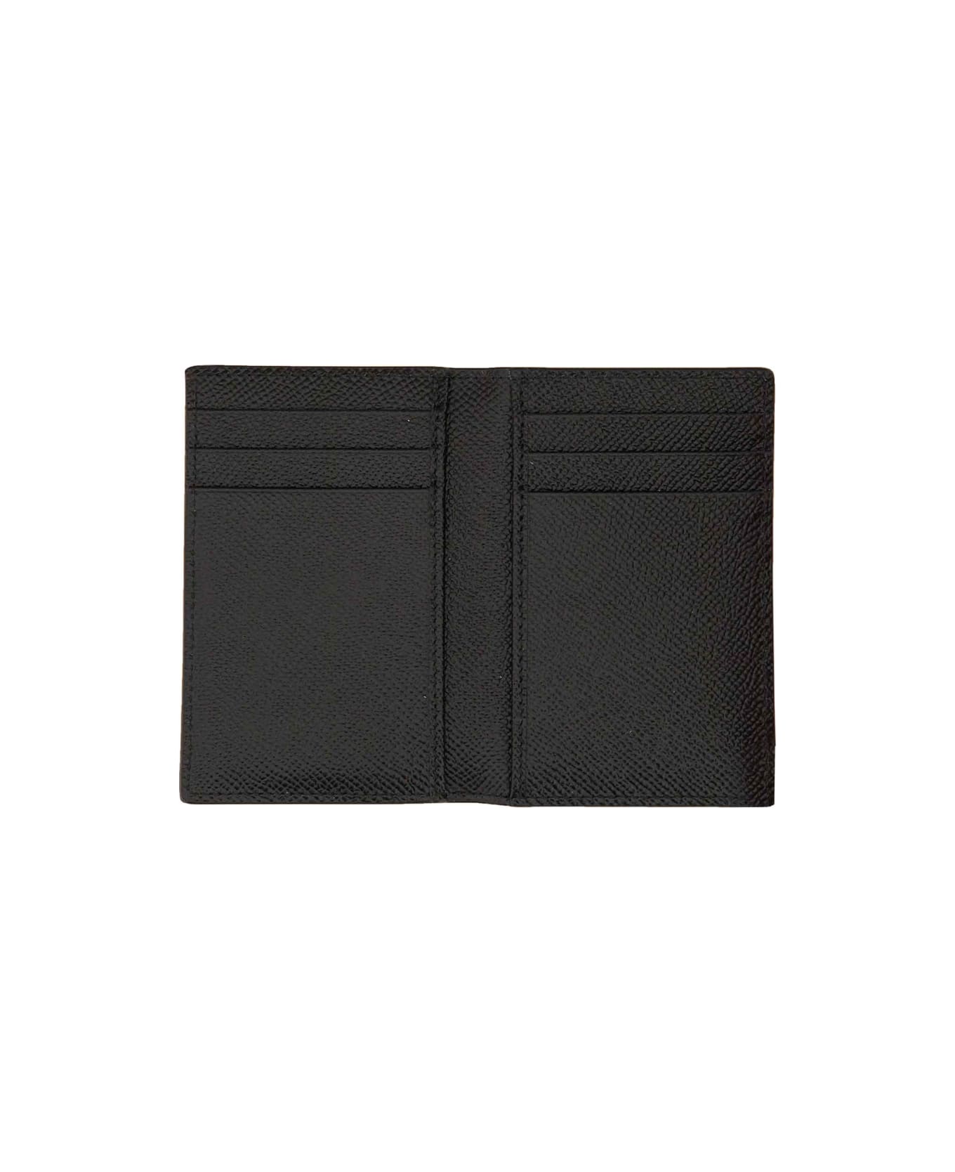 Dolce 
Gabbana Bifold Card Holder 
dauphine
 - BLACK