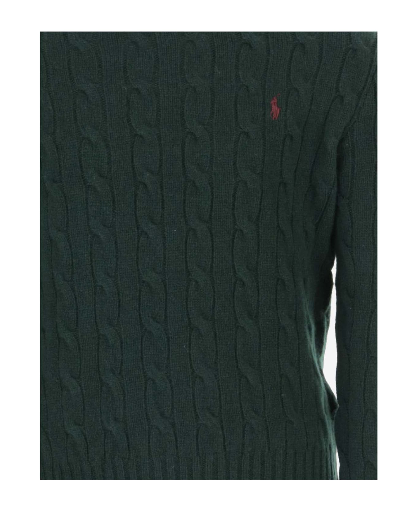 Ralph Lauren Wool And Cashmere Sweater - Green ニットウェア＆スウェットシャツ