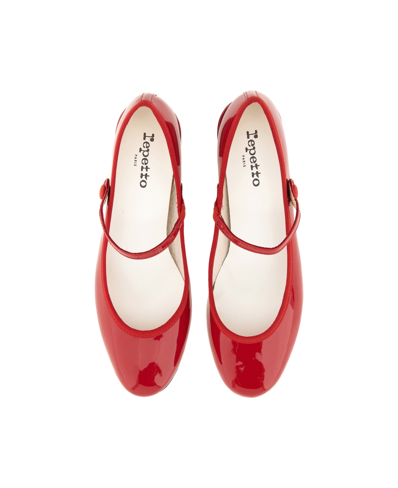 Repetto Pump Mary Jane "rose" - RED