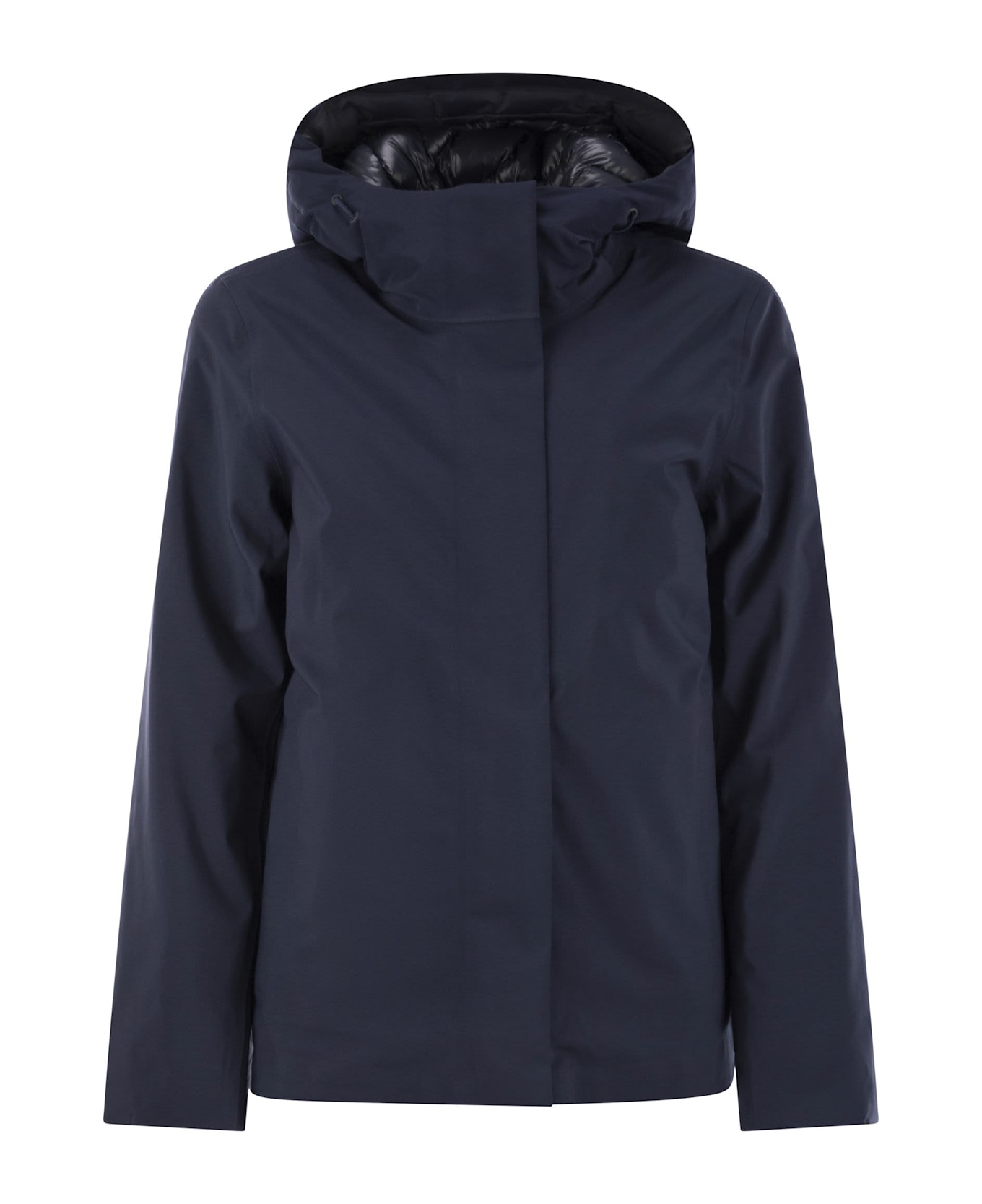 K-Way Dorel Bonded Padded - Hooded Jacket - Blue