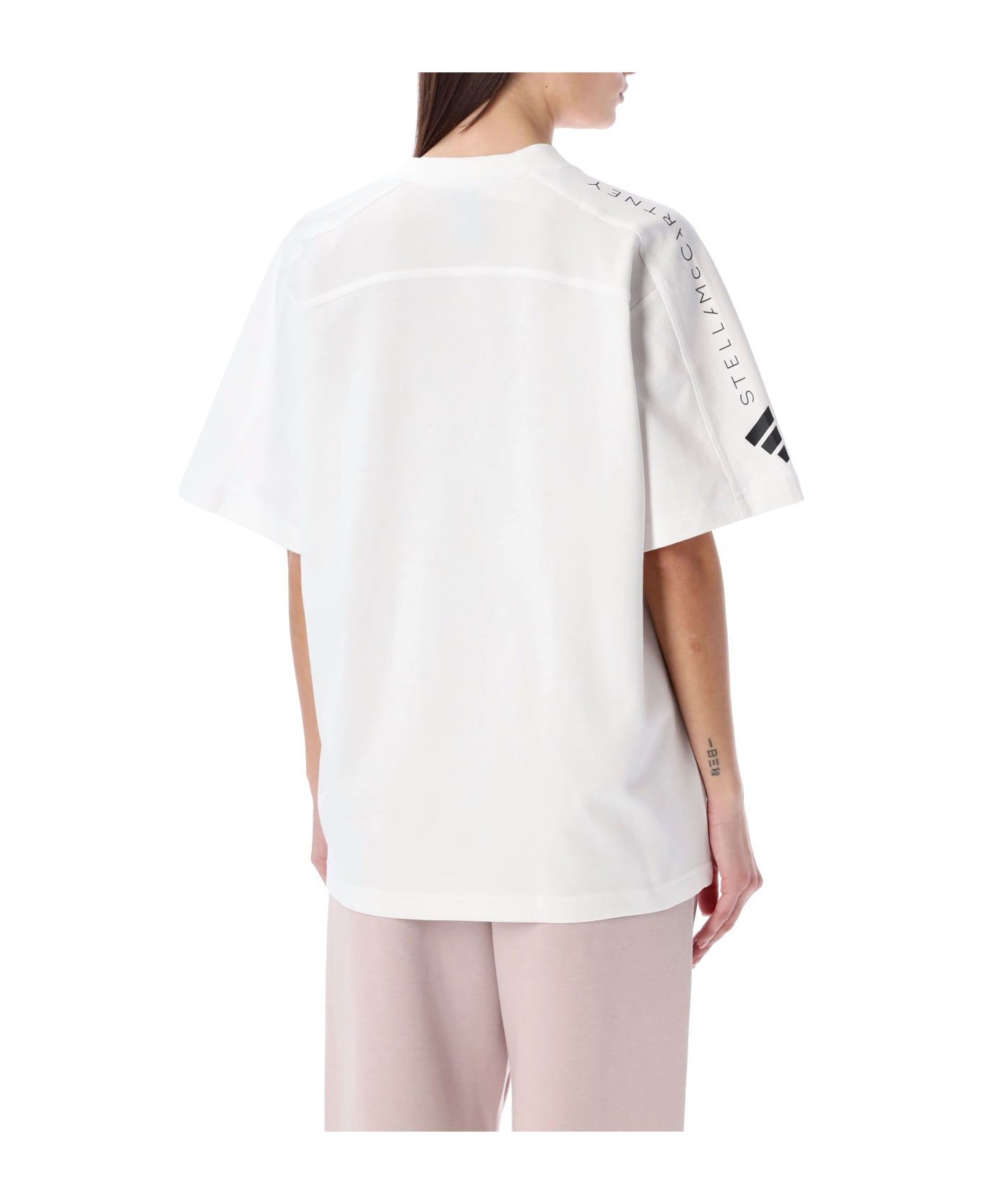 Adidas by Stella McCartney Truecasuals Logo T-shirt - WHITE Tシャツ