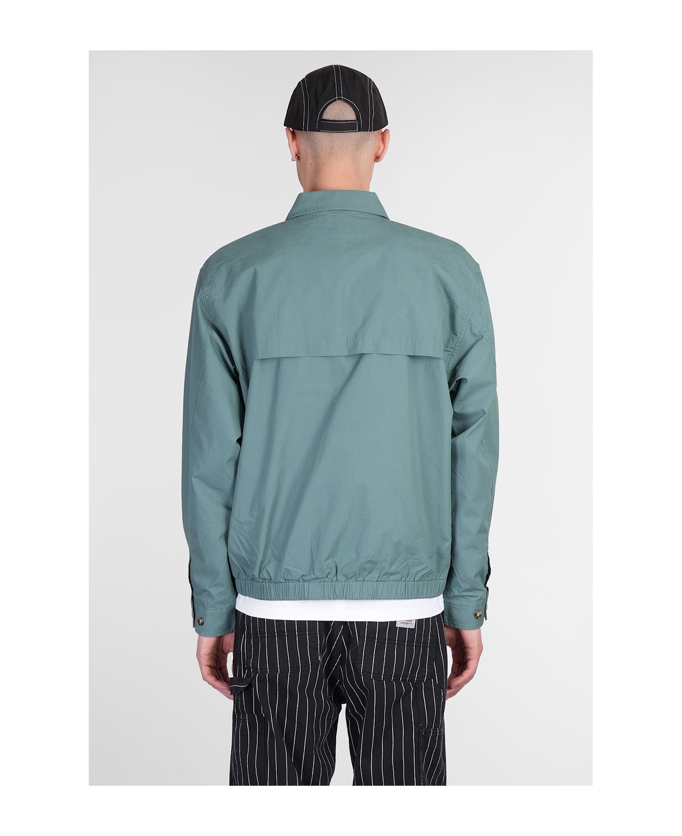 Carhartt Duke Jacket Casual Jacket In Green Cotton - green