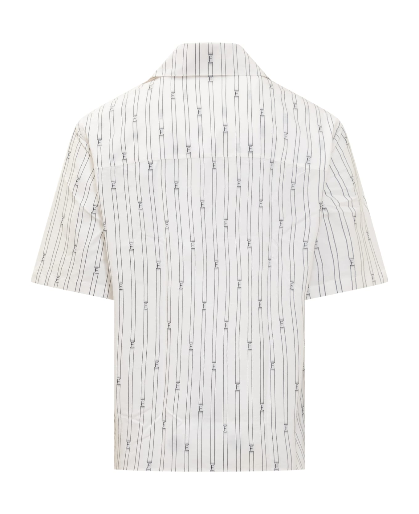 Ferragamo F Shirt - OPTIC WHITE/NERO シャツ