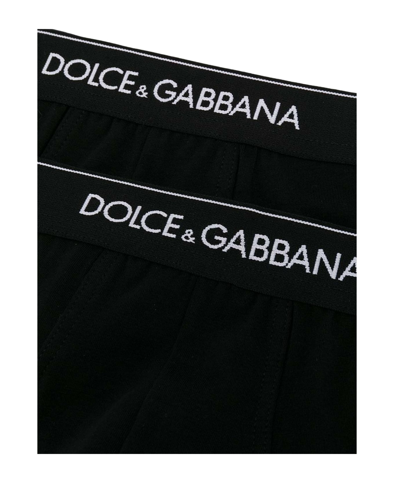 Dolce & Gabbana Slip Medio - Black