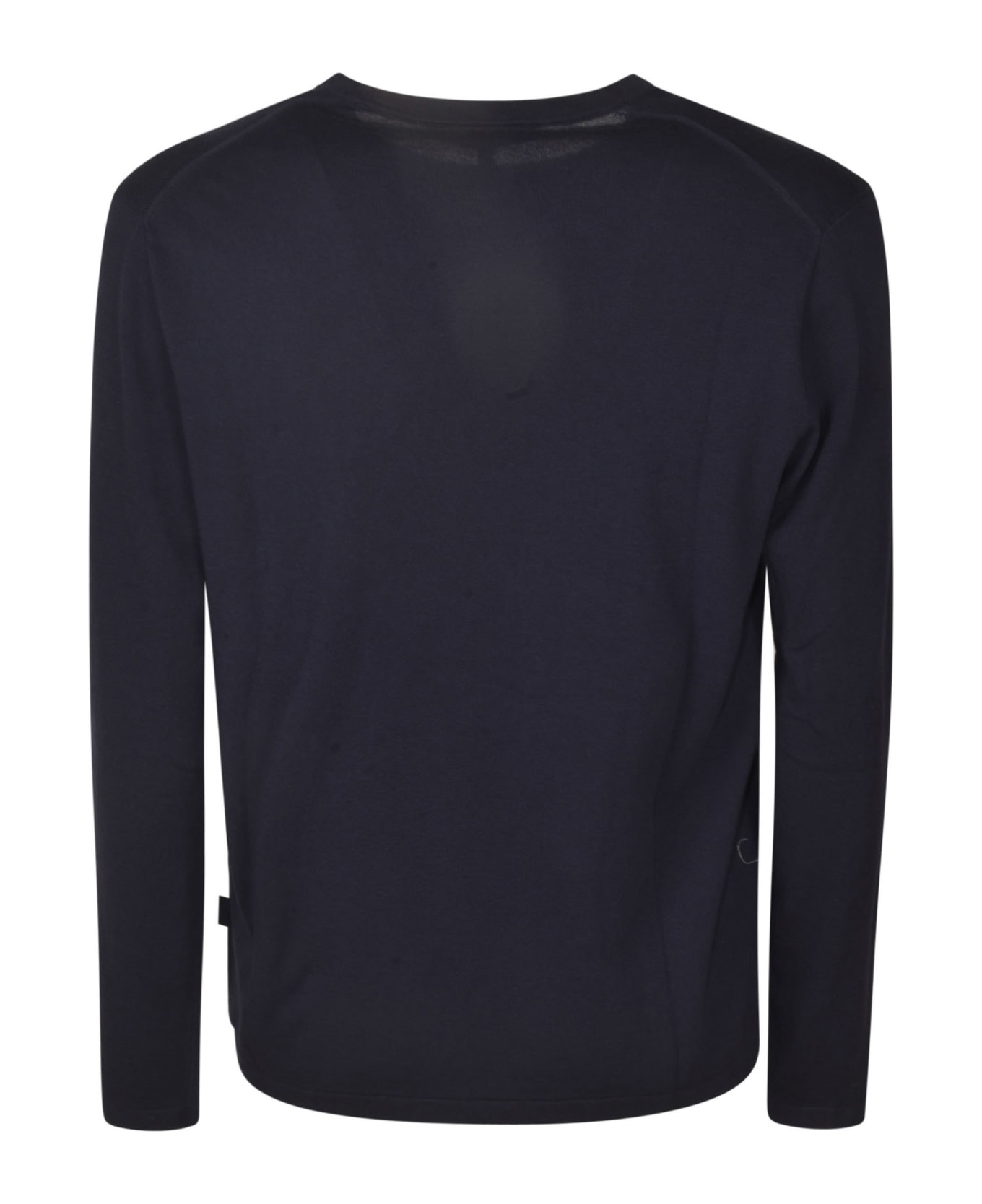 Michael Kors Round Neck Plain Sweater - Blue ニットウェア