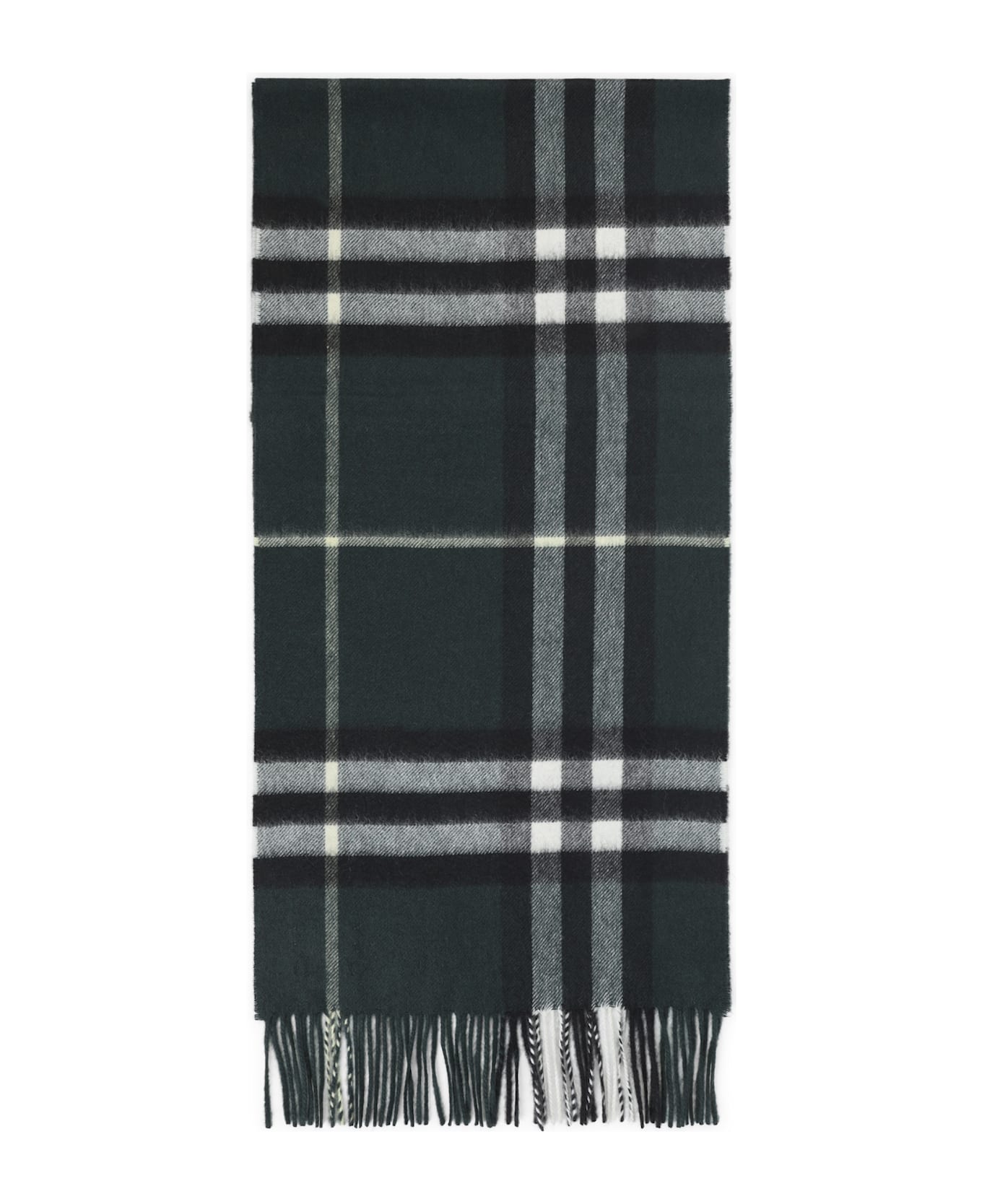 Burberry Giant Check Scarf - Anchor Green