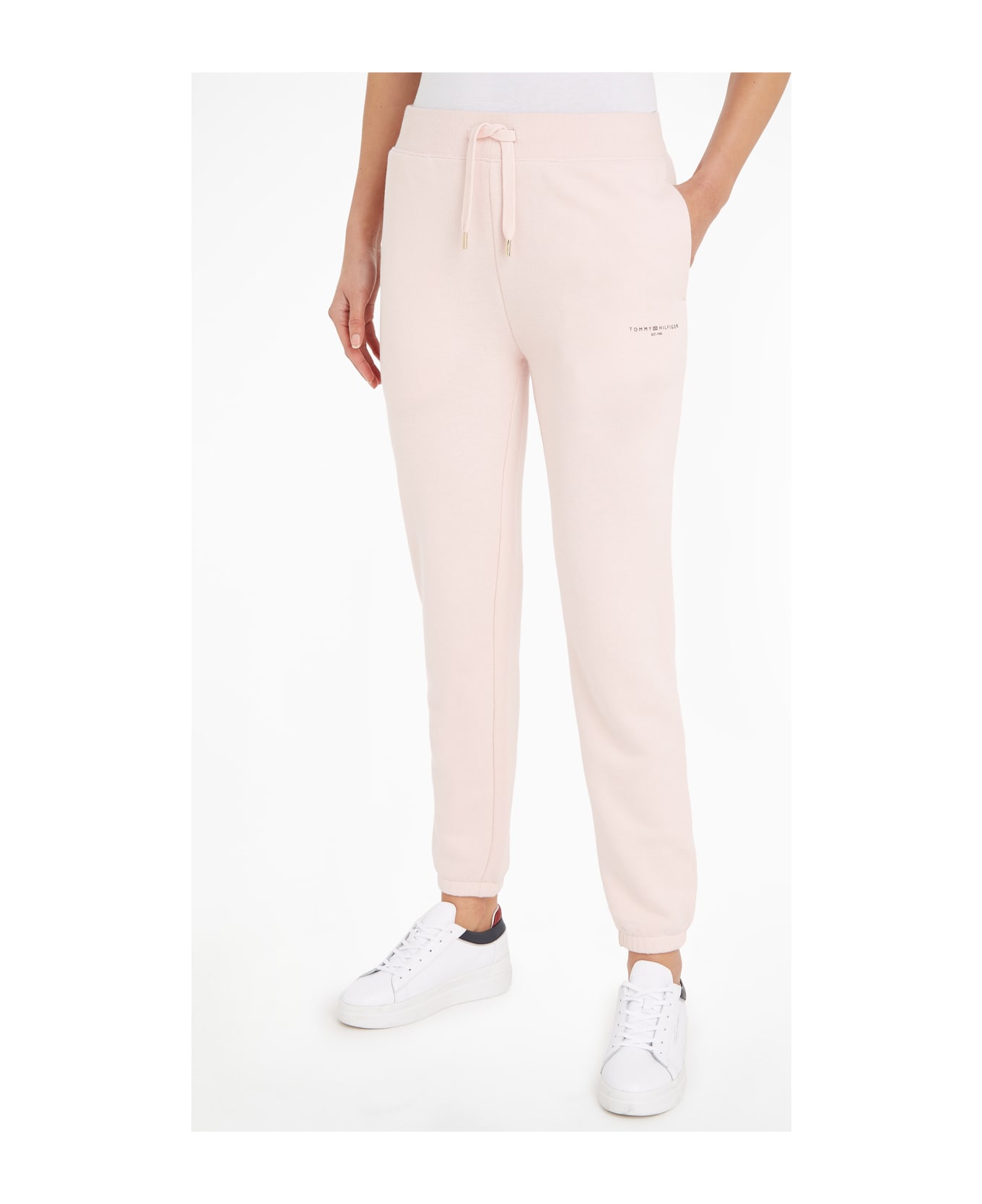 Tommy Hilfiger Trackpants With Logo - WHIMSY PINK スウェットパンツ