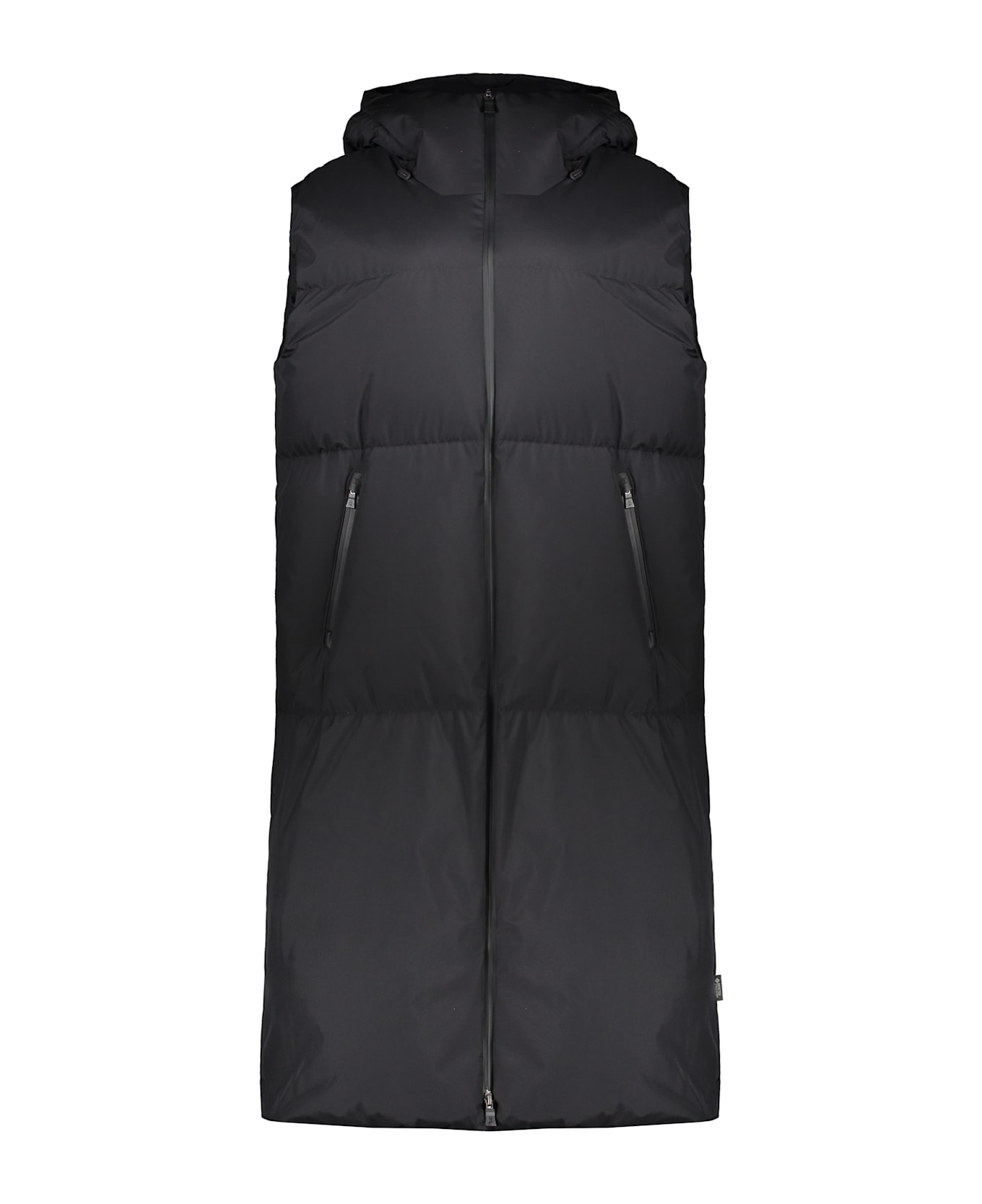 Herno Full Zip Down Vest - black