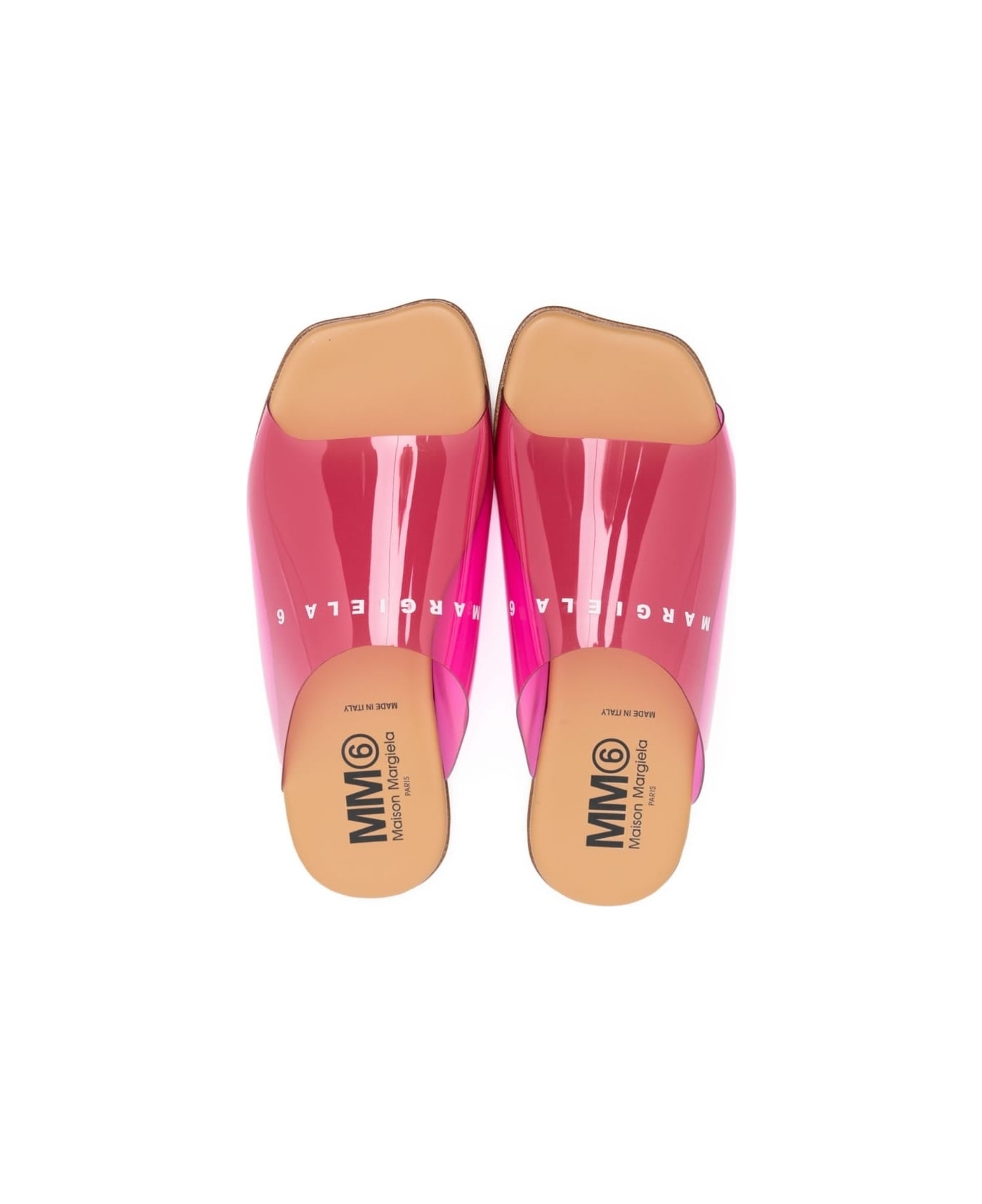 MM6 Maison Margiela Sandals With Print - Fucsia