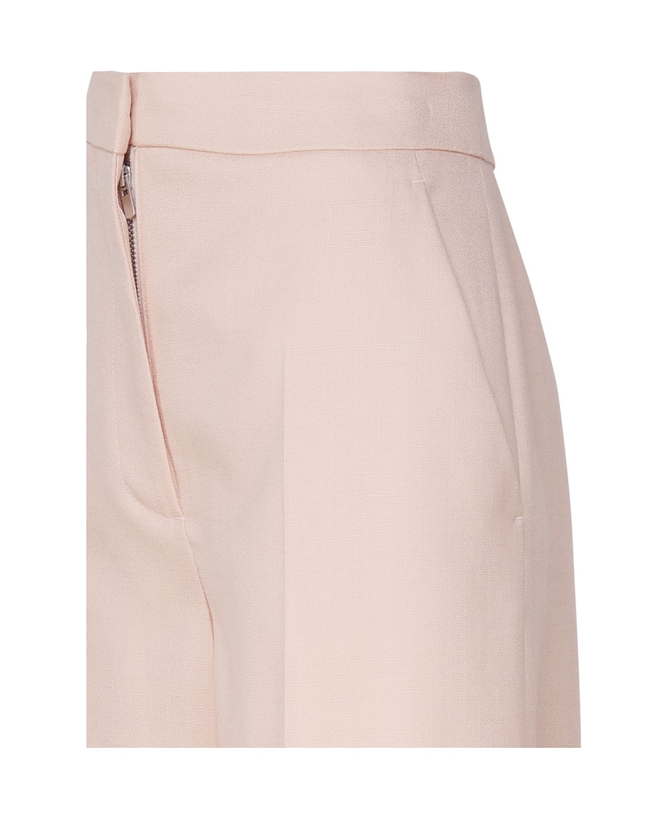 Stella McCartney Wide Viscose Trousers - PEACH