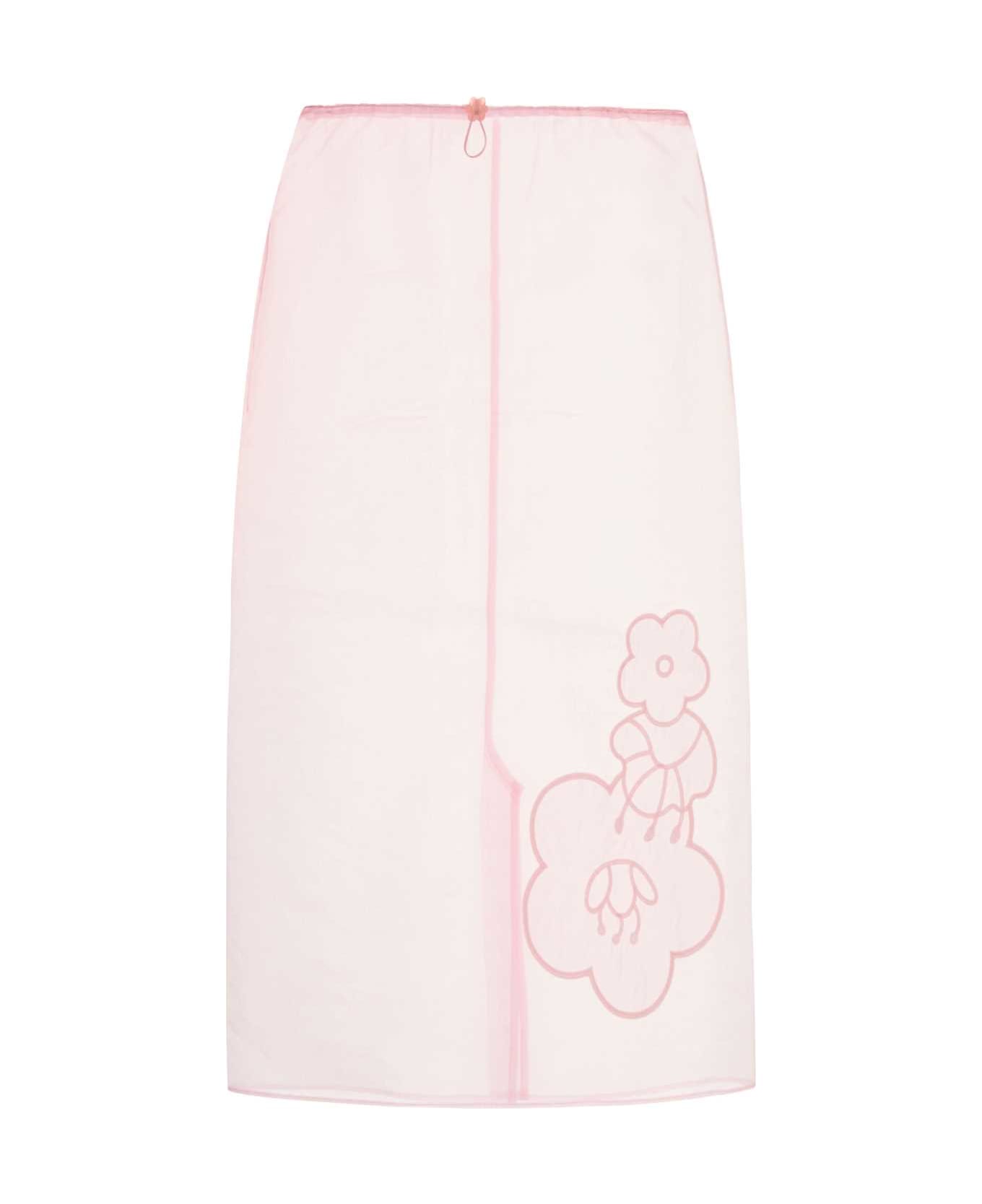 Cecilie Bahnsen Pink Organza Bambi Skirt - BLUSHPINK