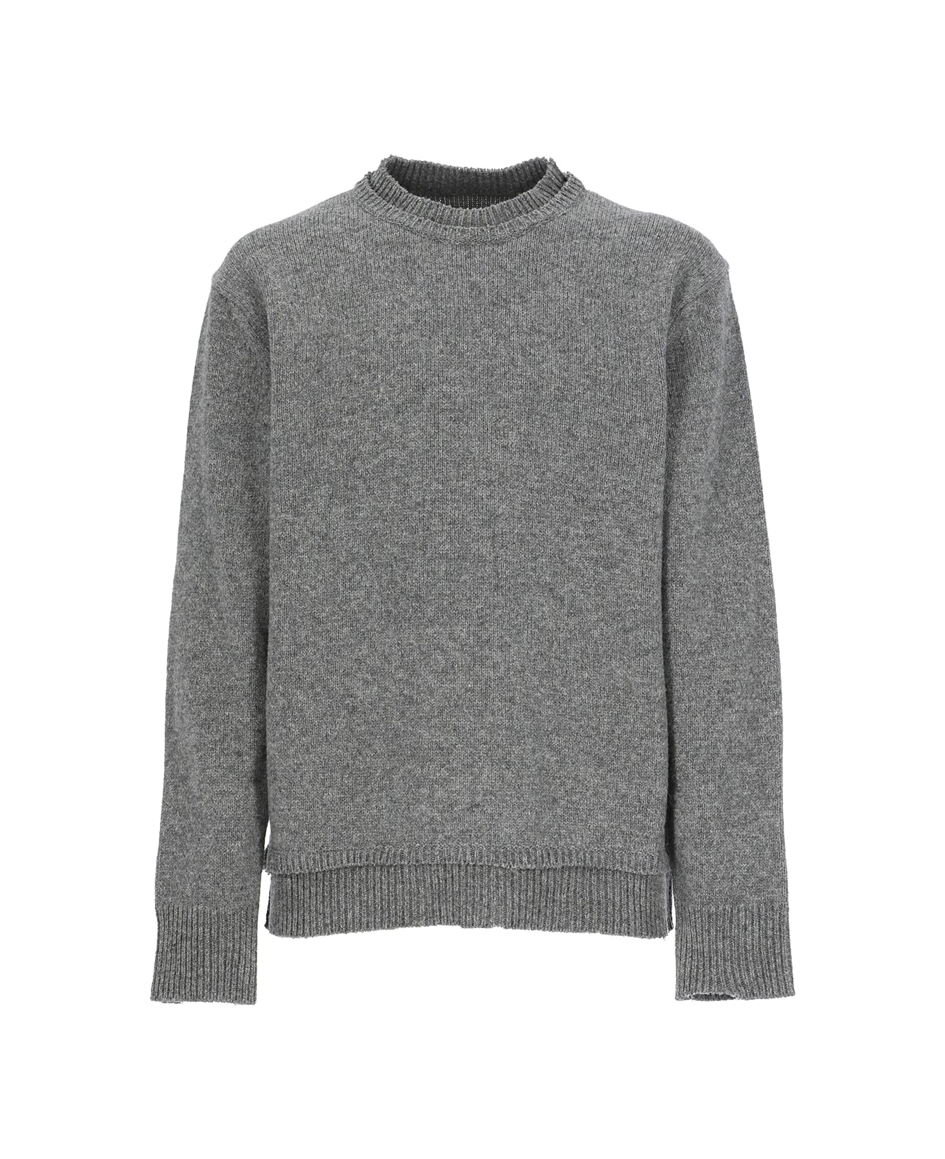 Maison Margiela Patches Sweater - Grey