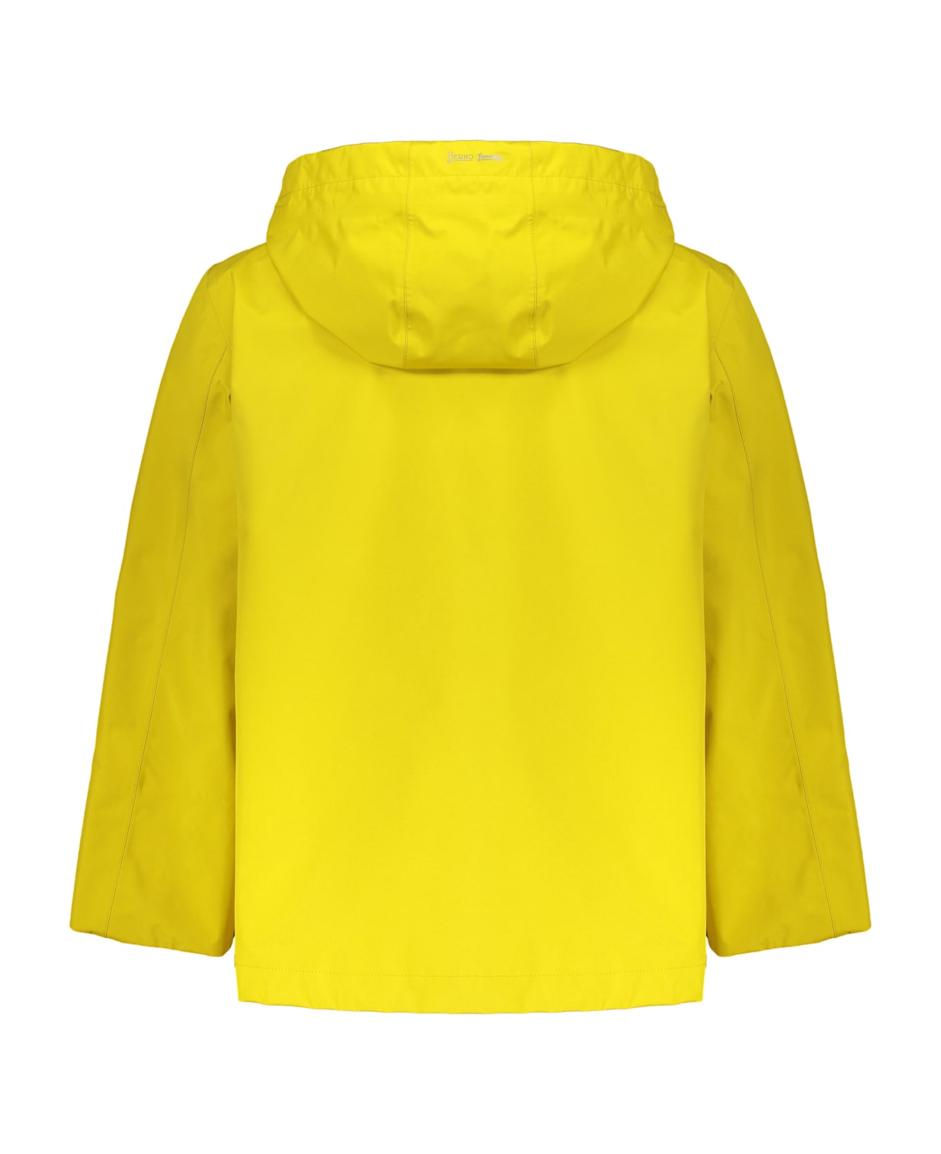 Herno Hooded Raincoat - Yellow