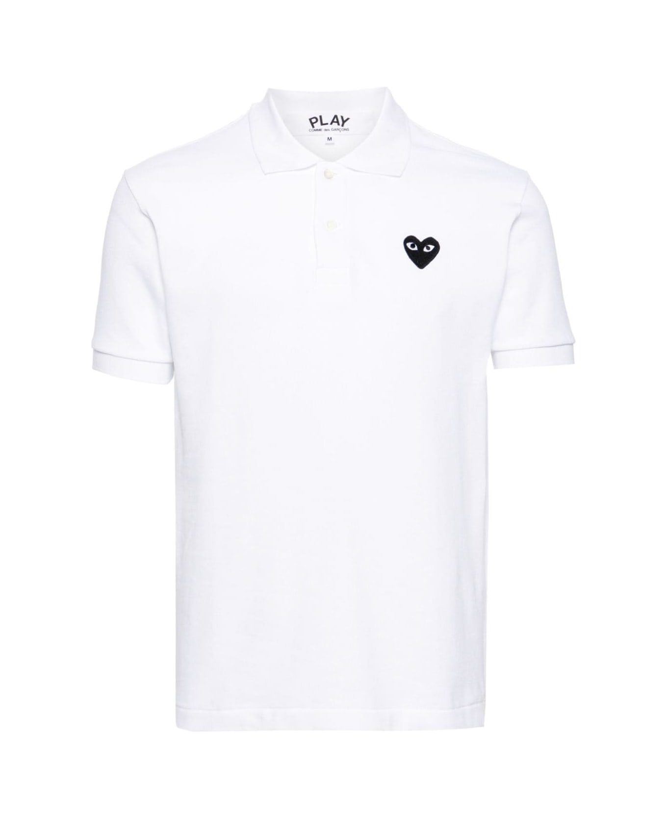 Comme des Garçons Cotton Polo Shirt - White