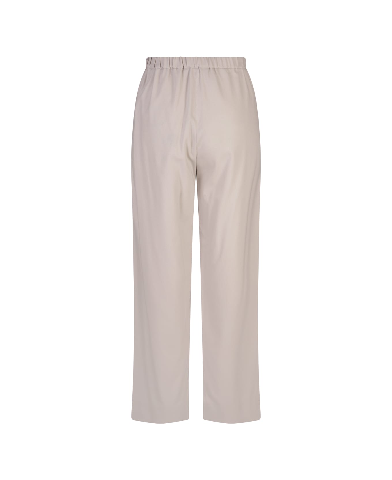 'S Max Mara Ecru Floria Jogging Pants - White