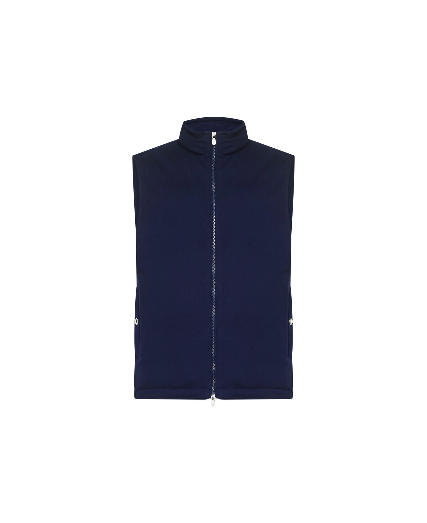 Brunello Cucinelli Outwear Waistcoat - BLUE
