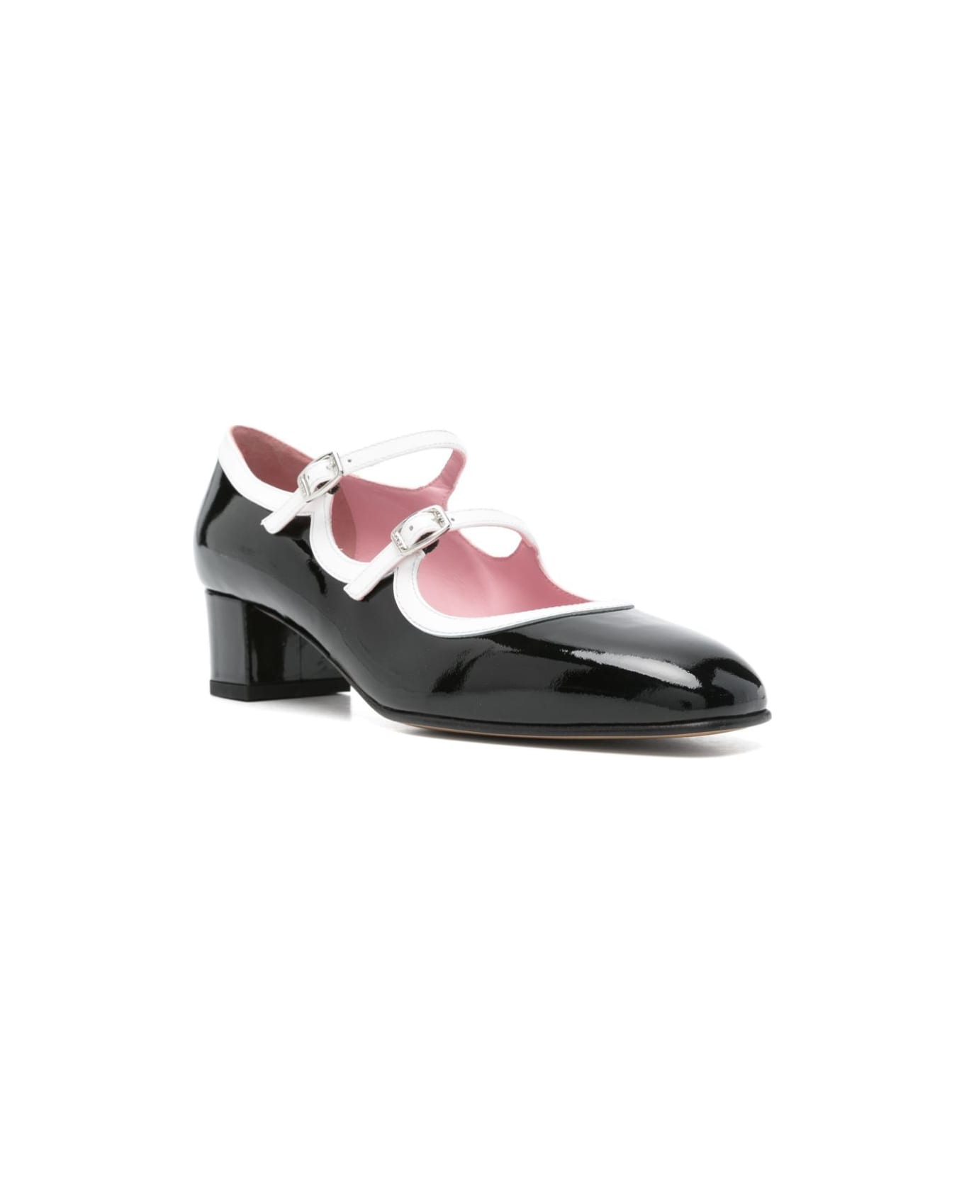Carel Bleuet Patent Leather Pumps - Black