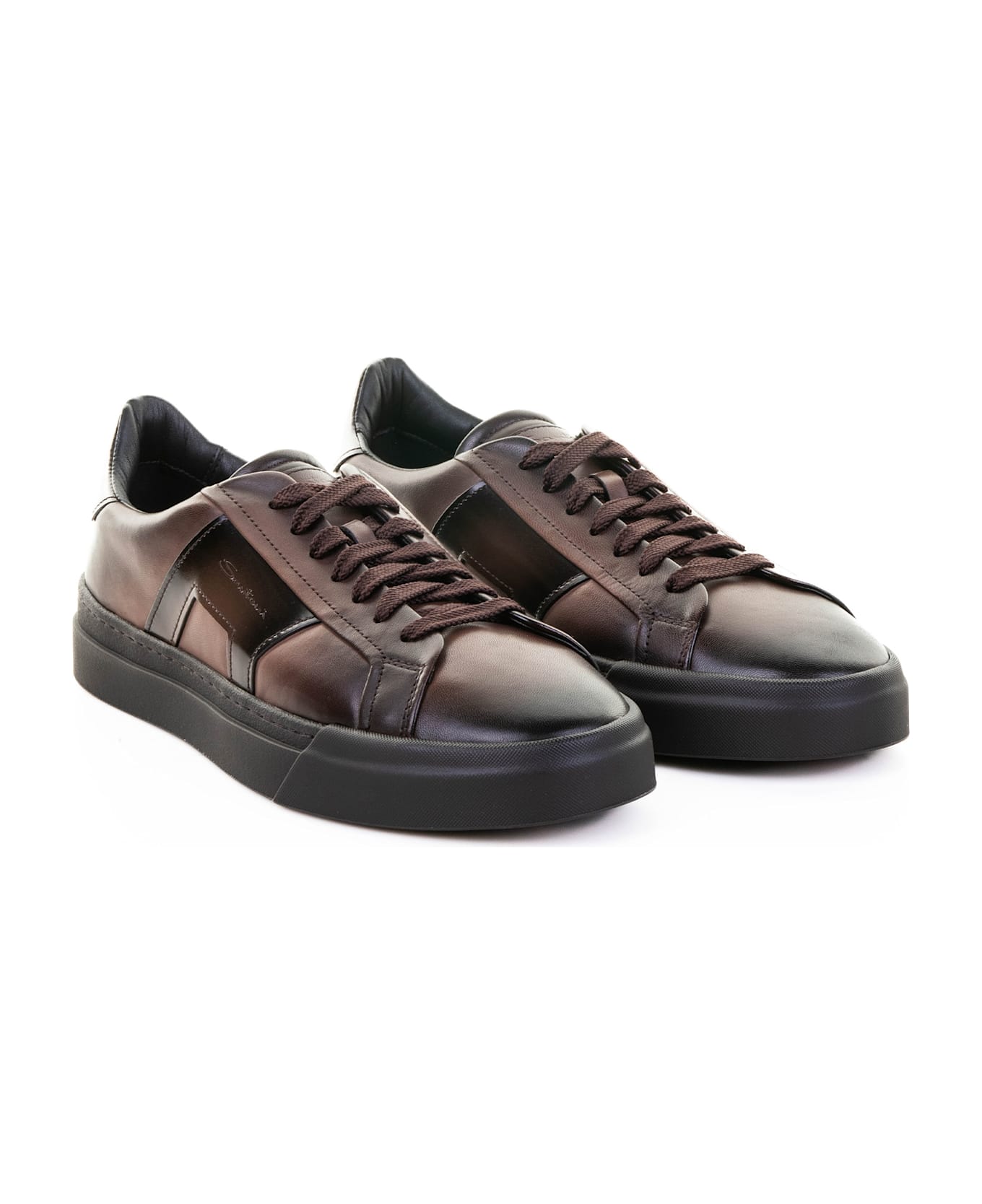 Santoni Sneakers - DARK BROWN
