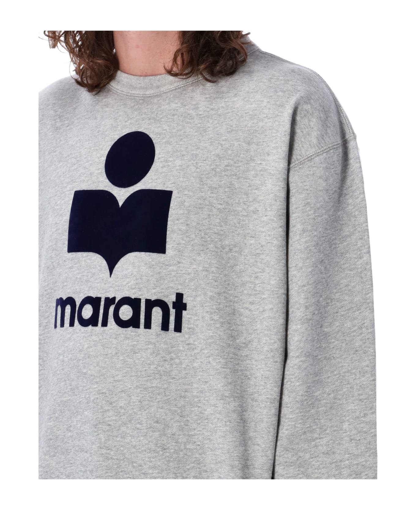 Isabel Marant Mikoy Logo Sweatshirt - Grey