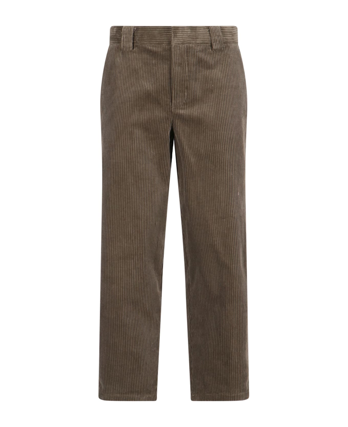 Golden Goose Corduroy Straight Pants - Brown