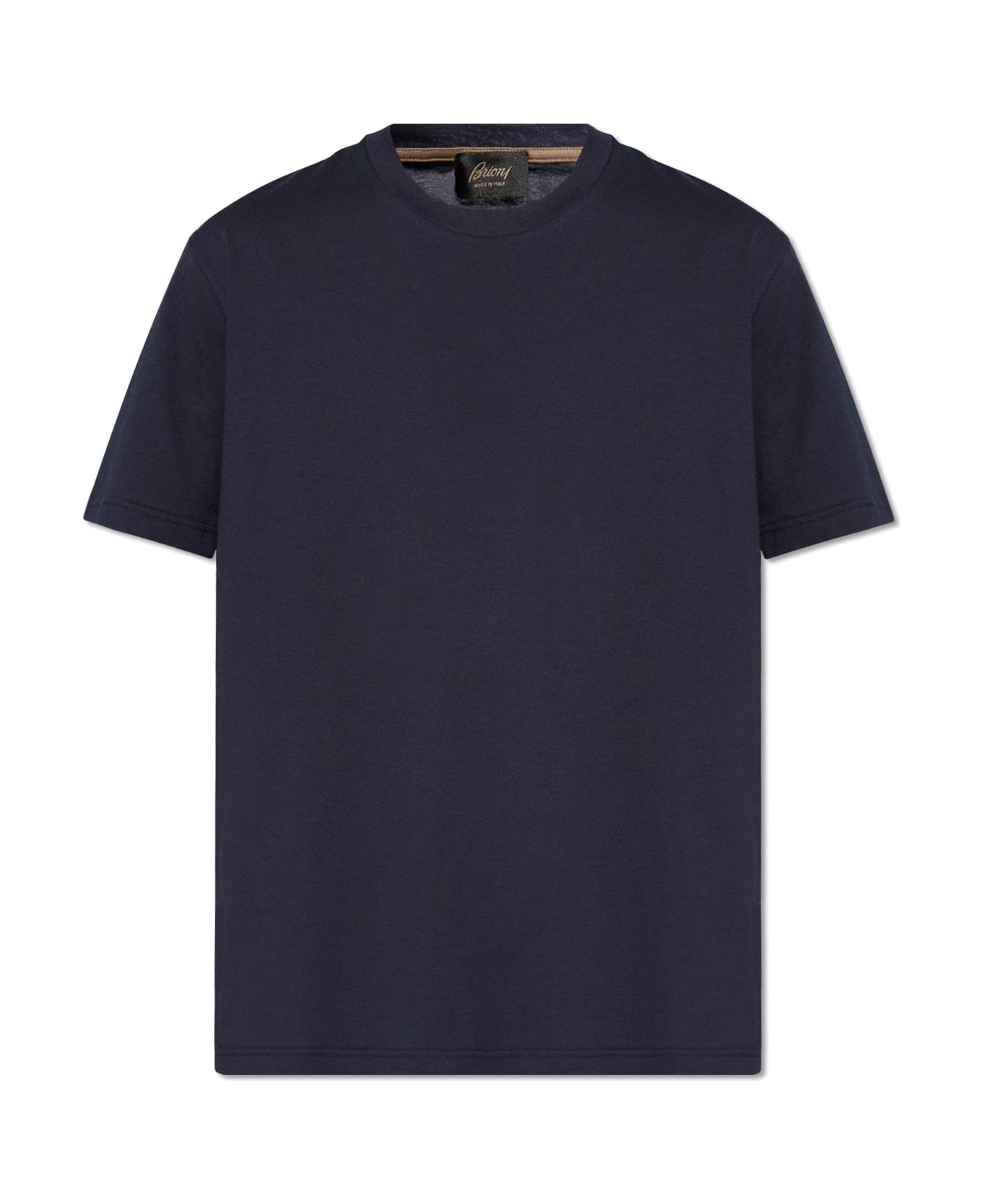 Brioni Cotton T-shirt - Navy