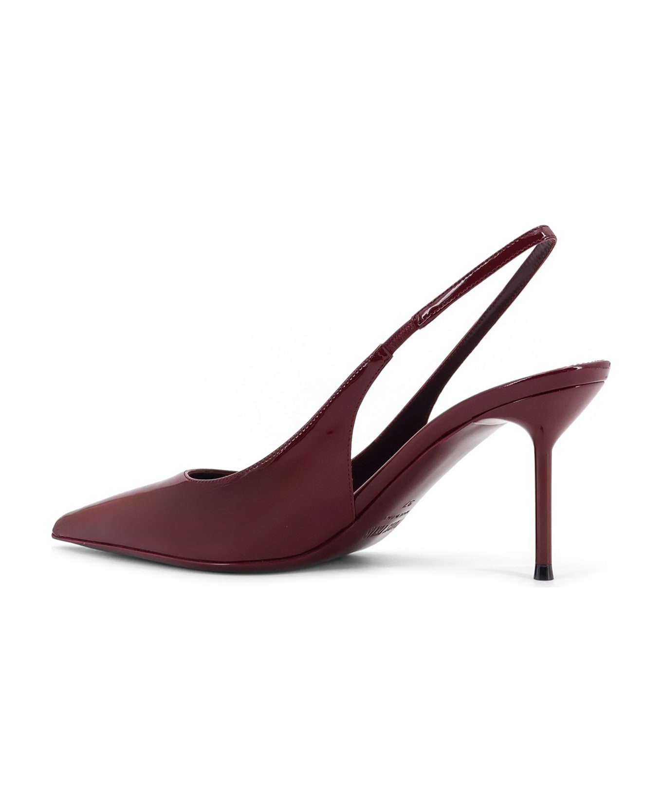 Paris Texas Lidia Slingback Patent Leather Pumps - ROUGE NOIR