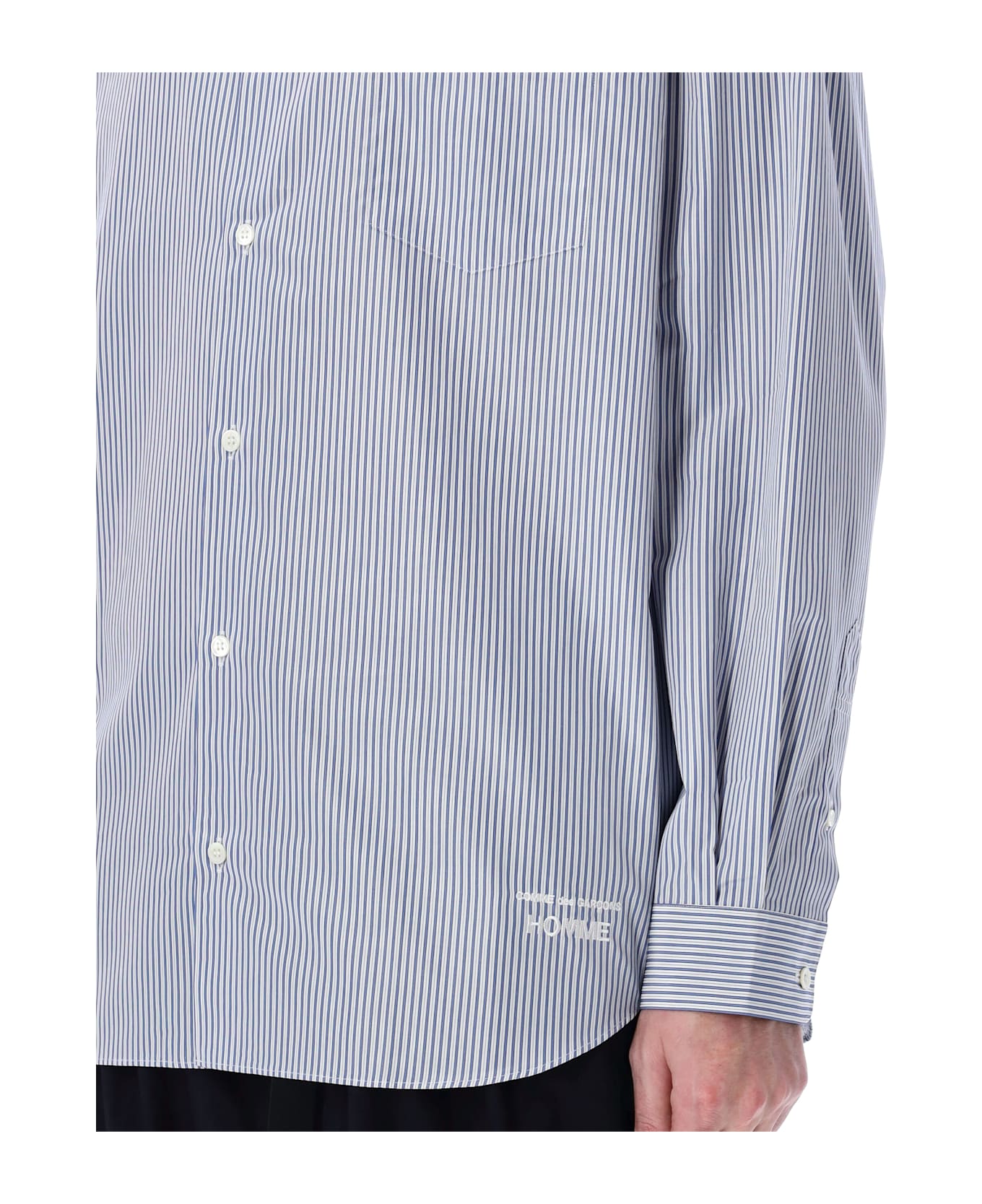 Comme des Garçons Homme Striped Shirt - WHT