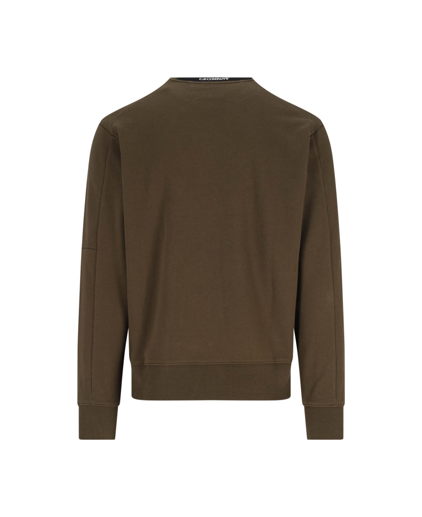 C.P. Company Logo Crewneck Sweatshirt - GREEN フリース