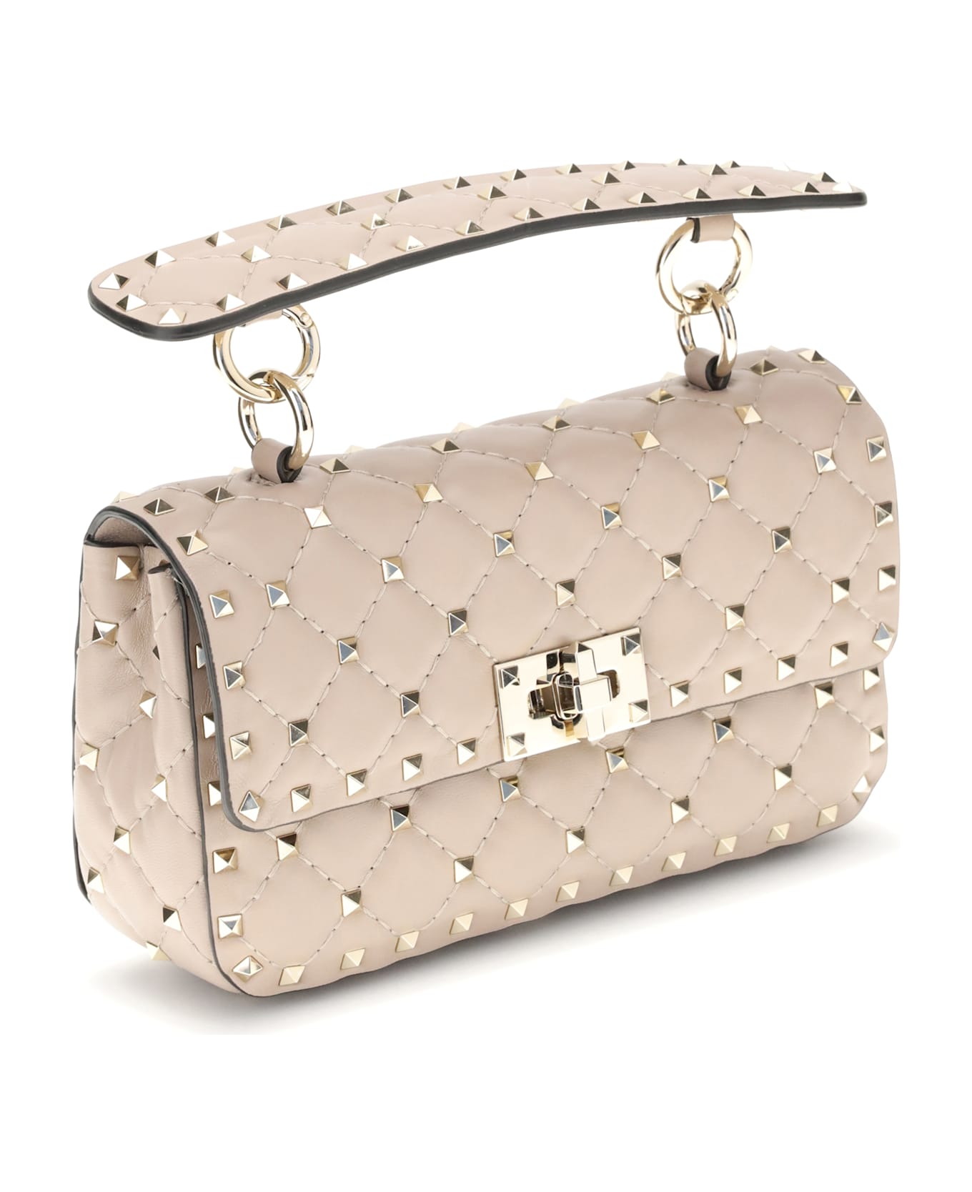 Valentino Garavani Small Leather Rockstud Spike Handbag