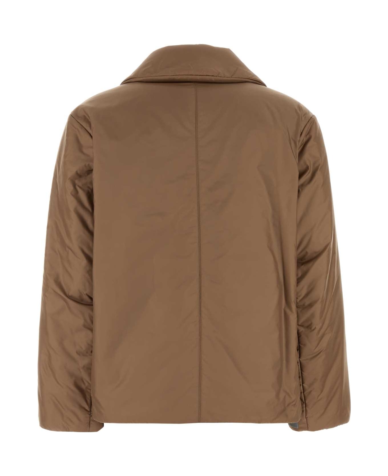 Max Mara The Cube Biscuit Polyester Camelia Padded Jacket - CARAMEL