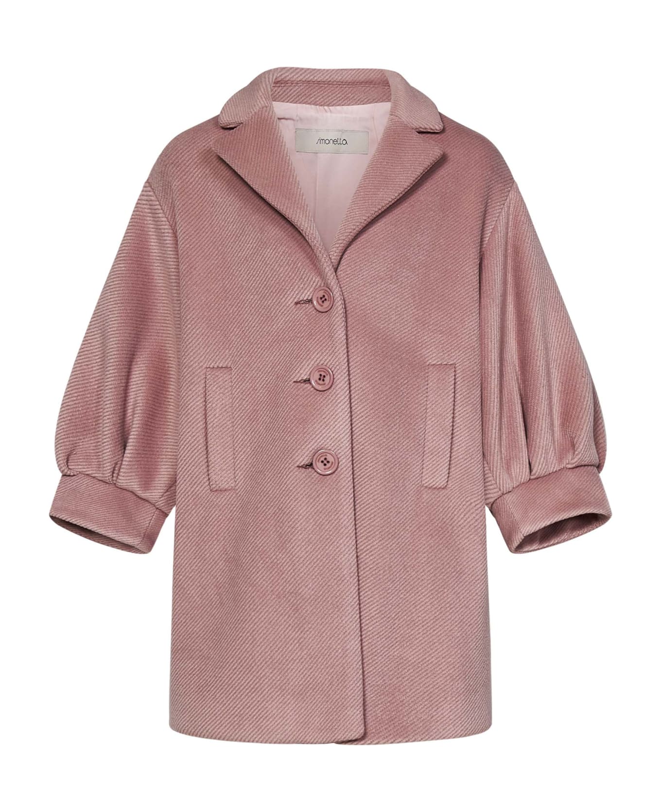 Simonetta Coat - Pink