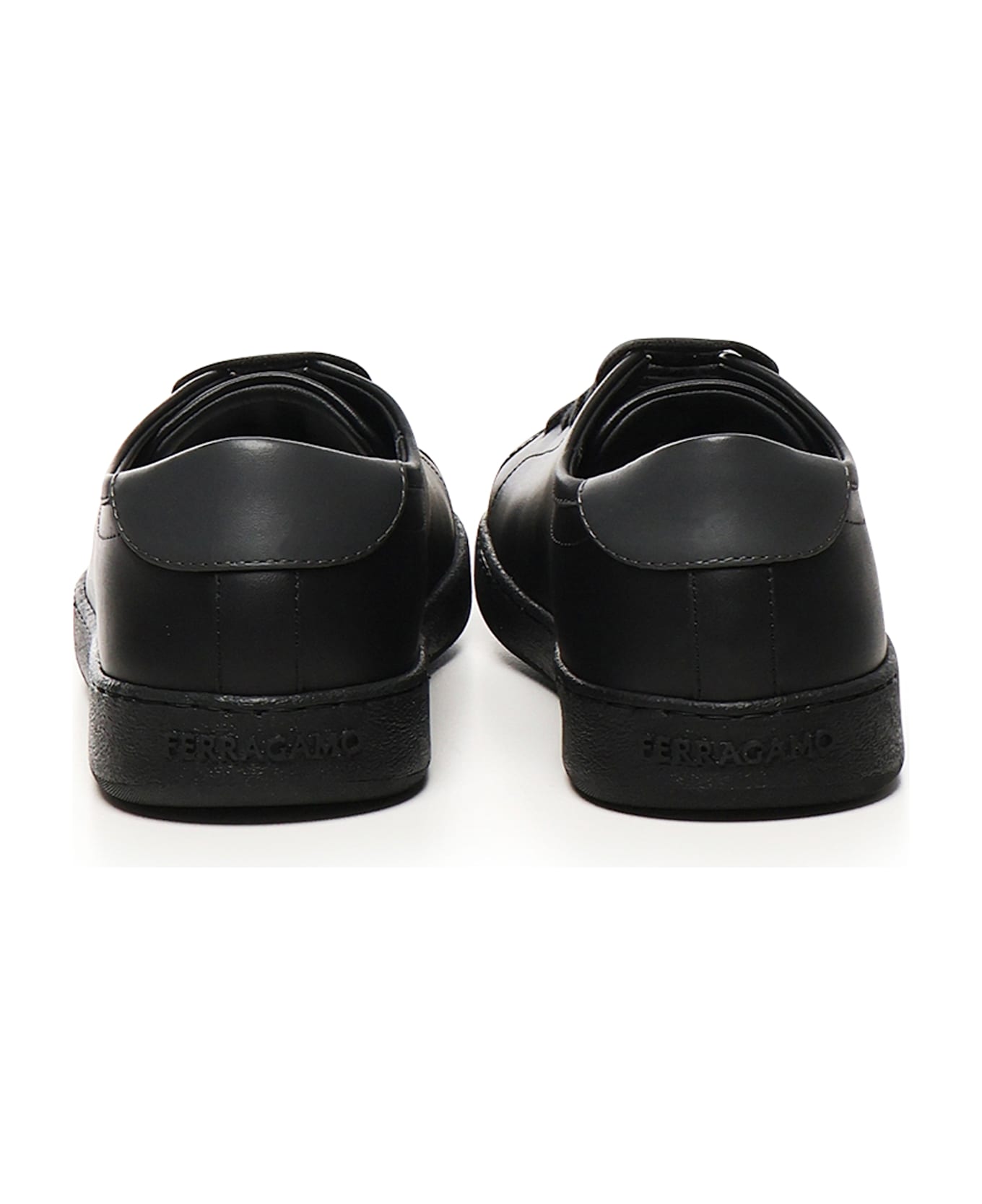 Ferragamo Double Gancini Sneaker - Nero スニーカー