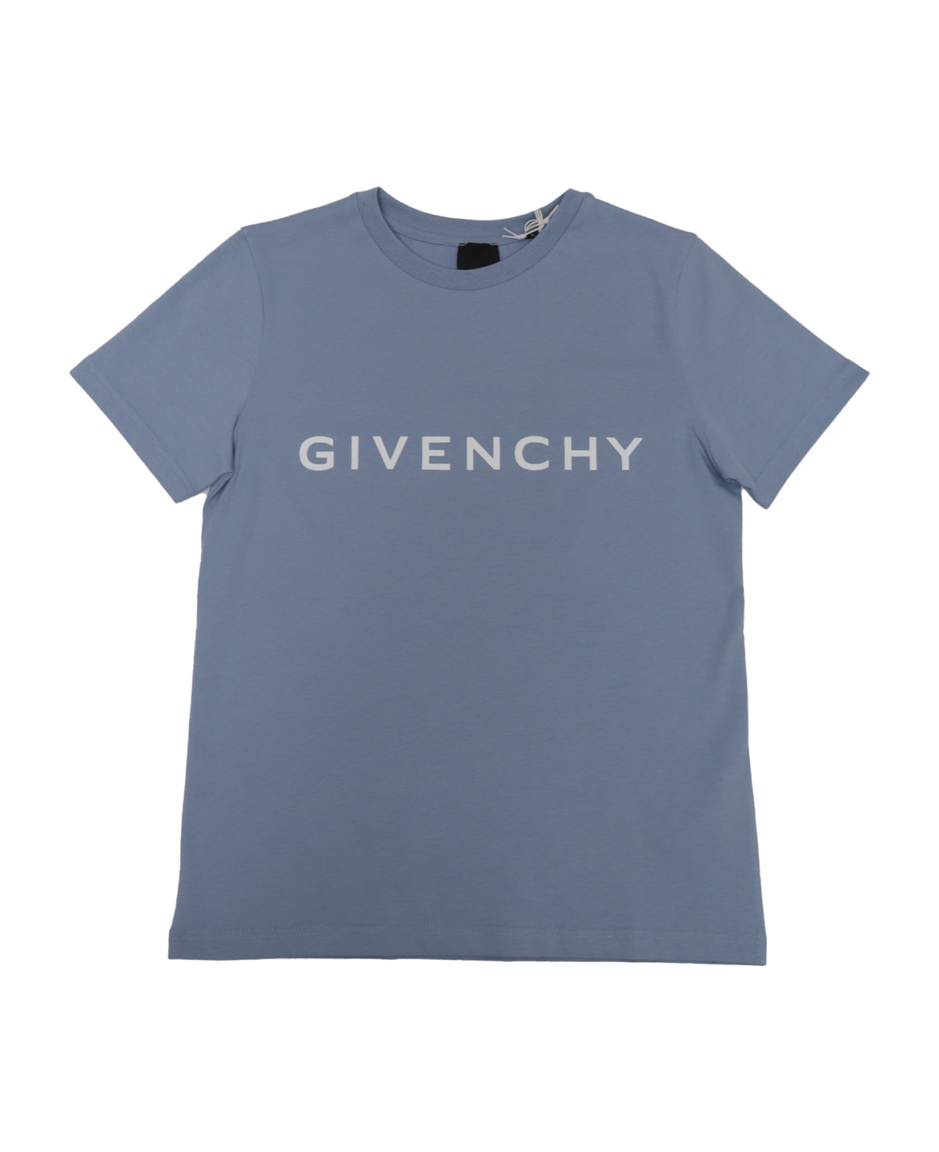 Givenchy Logo T-shirt - LIGHT BLUE