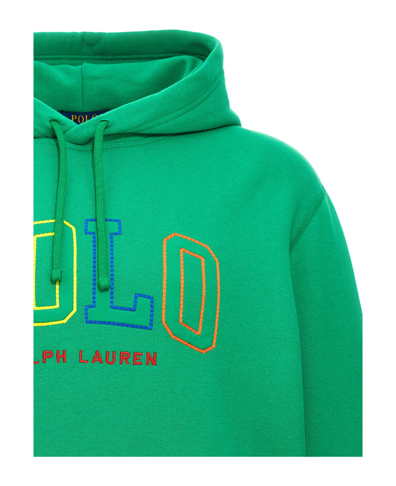 Polo Ralph Lauren Logo Hoodie - Green フリース