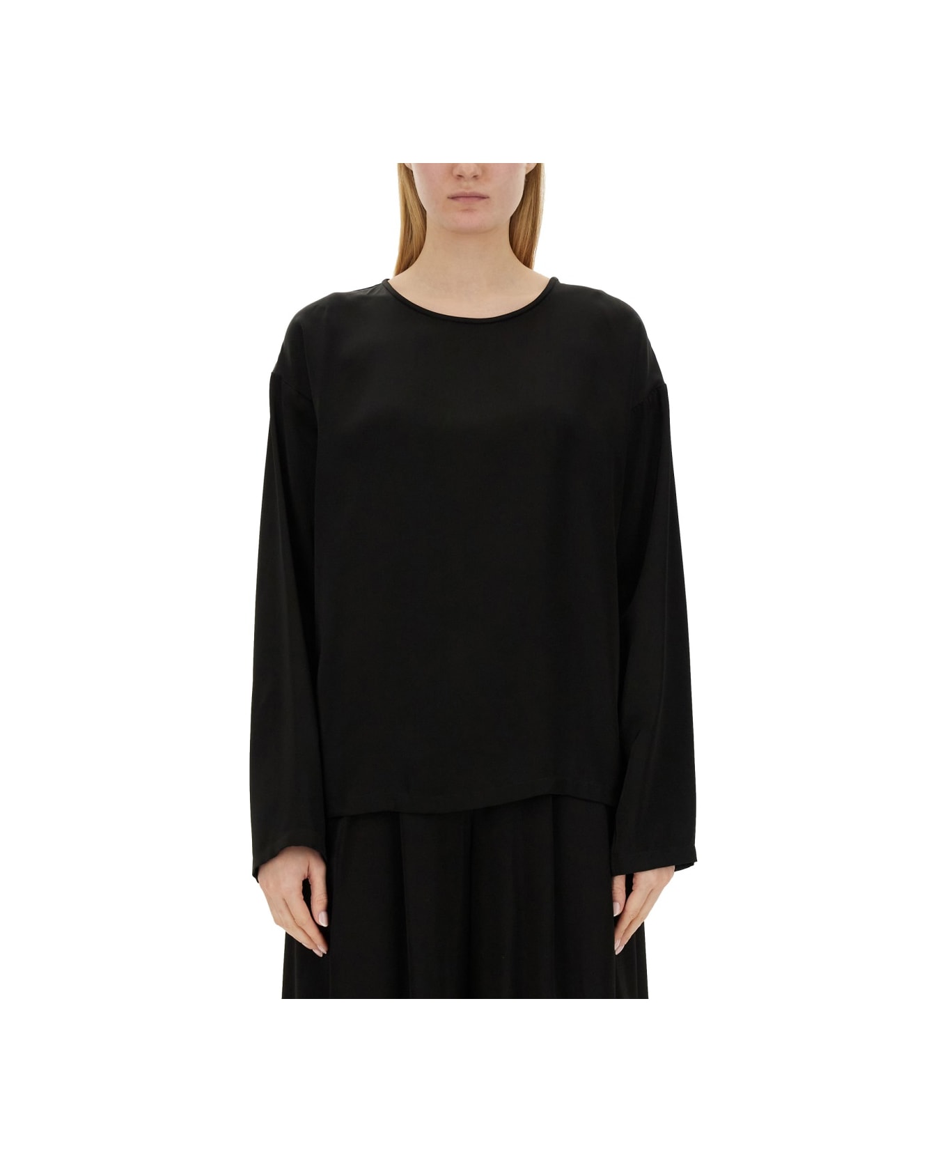 Fabiana Filippi Long-sleeved Shirt - BLACK