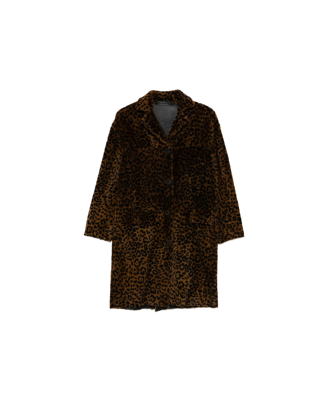 Salvatore Santoro Leather Outerwear - BROWN