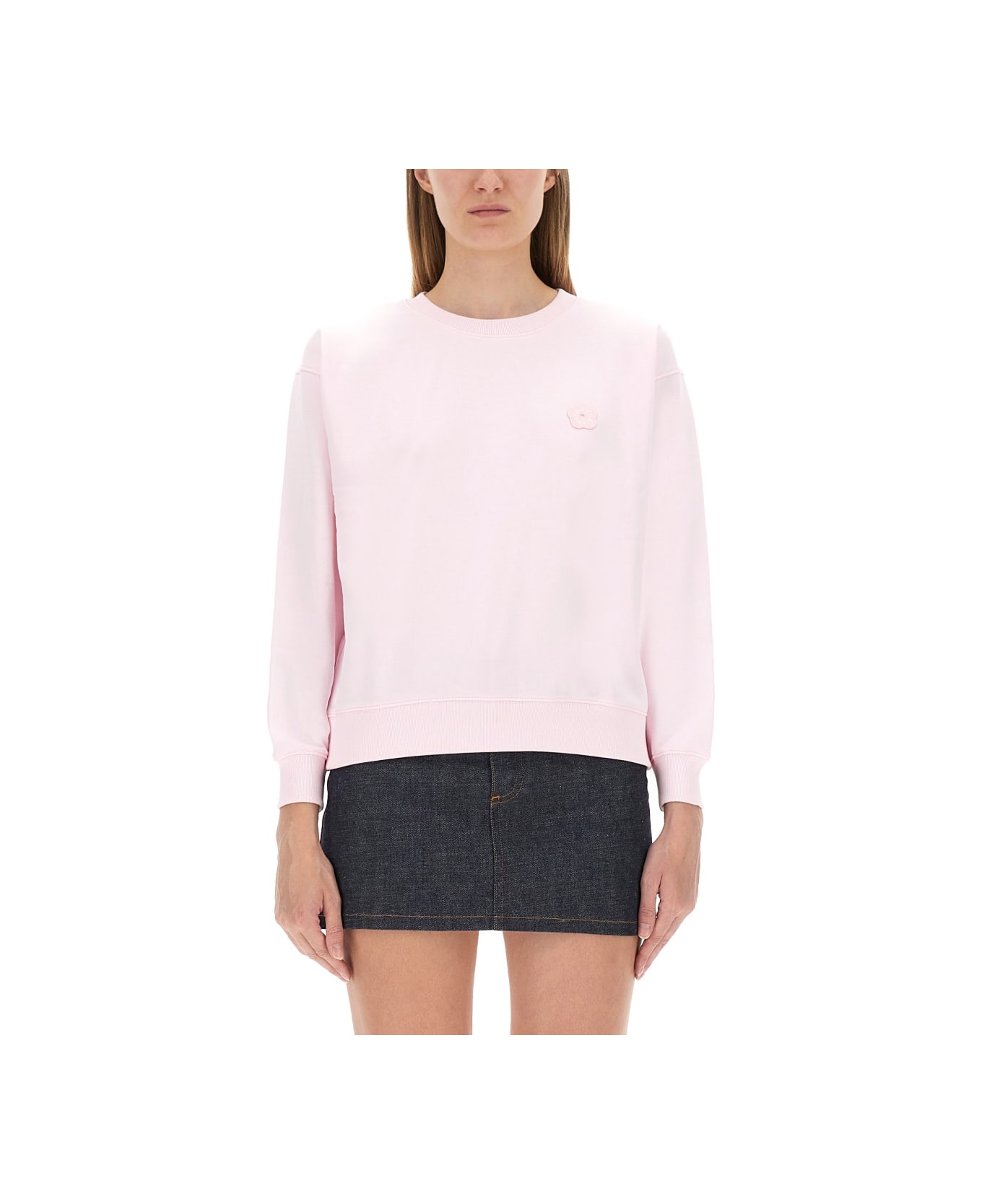 Kenzo Embroidered Sweatshirt "boke Flower 2.0" - PINK